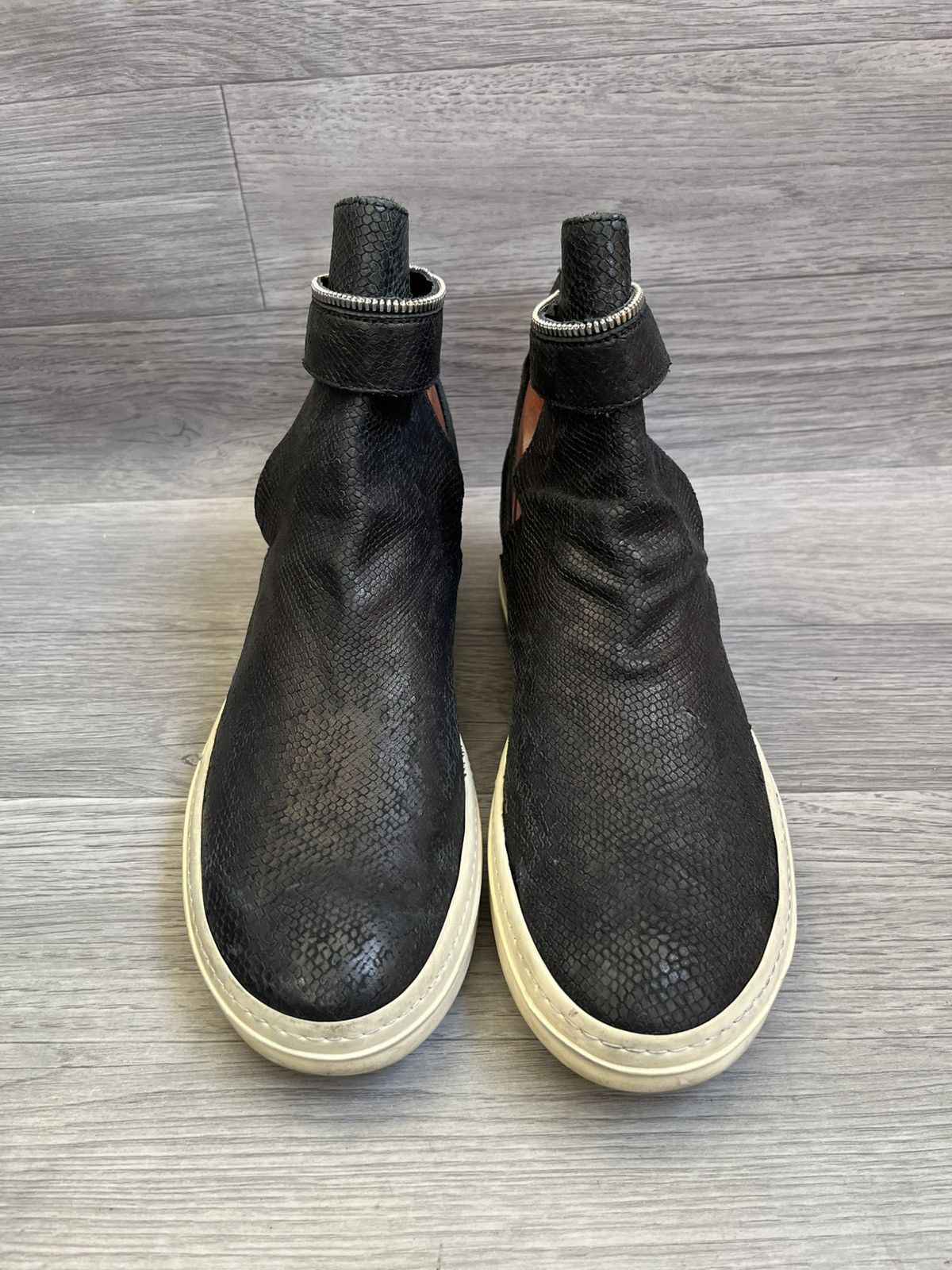 Officine Creative Officine creative snake skin ramones high top sneakers Size US 7 / EU 40 - 3 Thumbnail