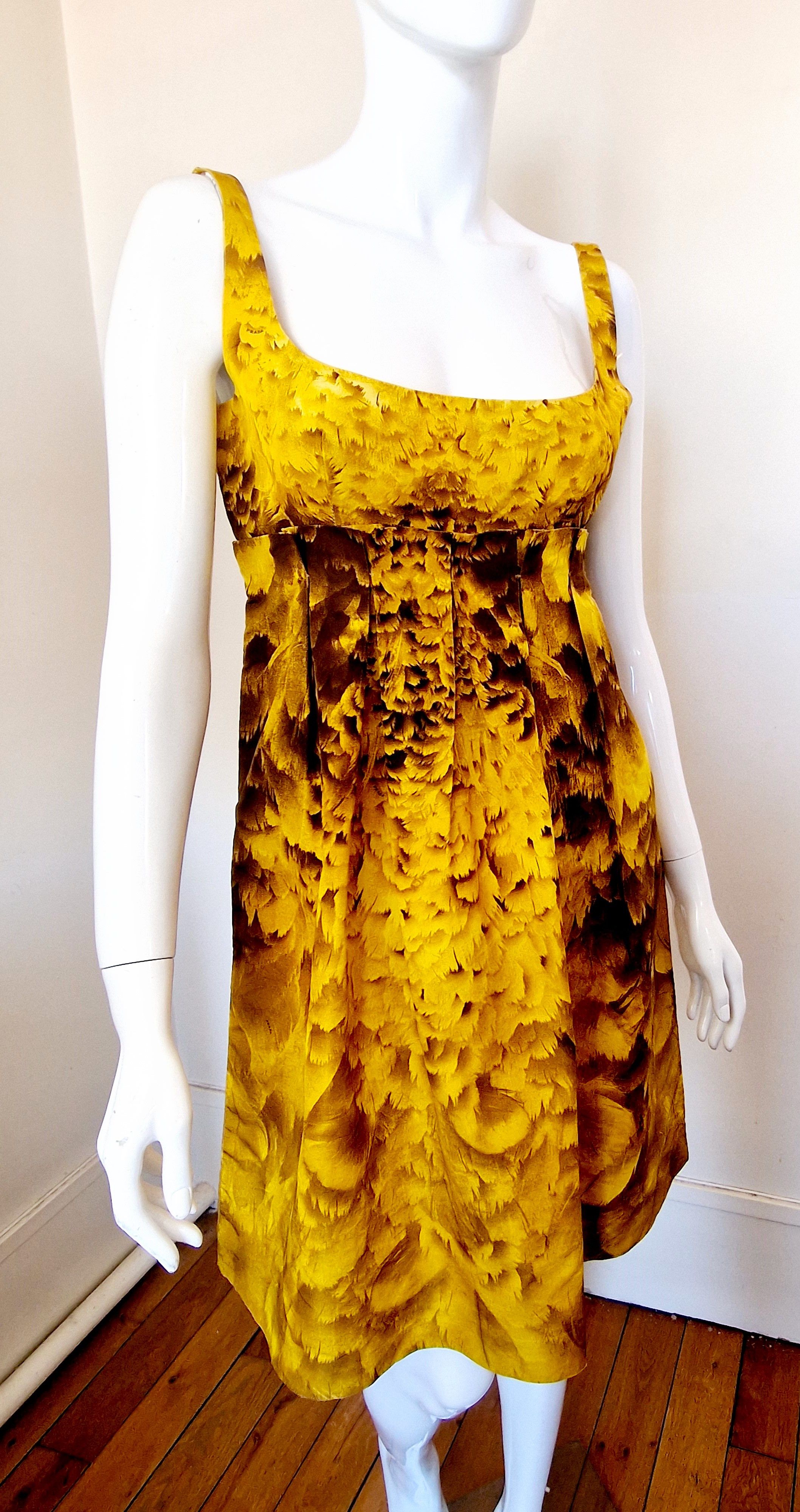 Prada S/S 2005 Prada Miuccia Runway Silk Medium Large Dress Size M / US 6-8 / IT 42-44 - 11 Thumbnail