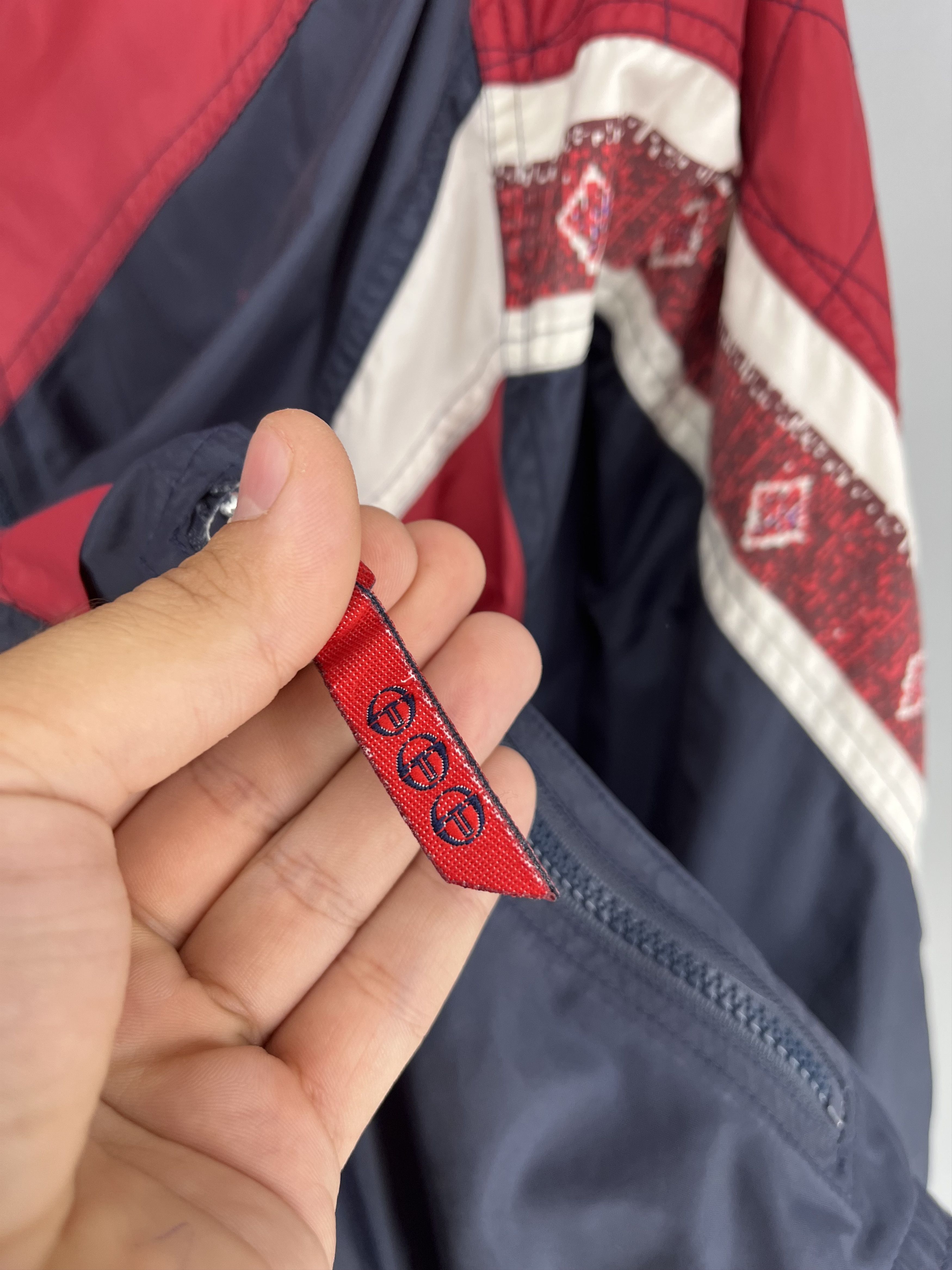 Sergio Tacchini vintage 90s Sergio Tacchini Light Jackets Travis Style Size US L / EU 52-54 / 3 - 10 Thumbnail