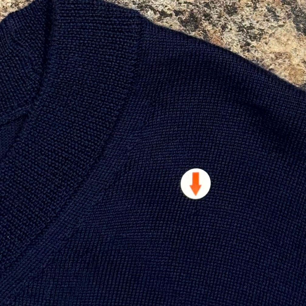 J.Crew J Crew Merino Wool Sweater Navy Blue Sailboat XL Coastal Size XL / US 12-14 / IT 48-50 - 9 Thumbnail