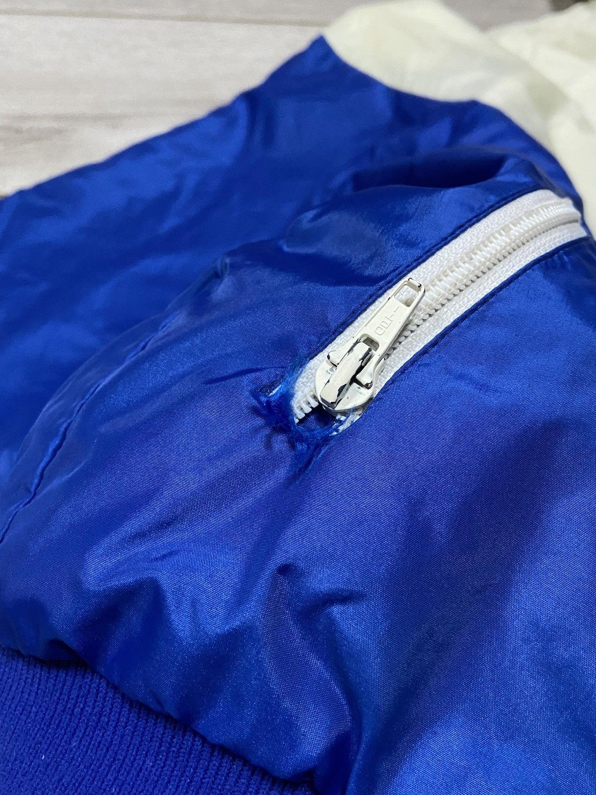Nike Nike vintage 80s made in UK RARE zip jacket insulate Size US L / EU 52-54 / 3 - 12 Thumbnail
