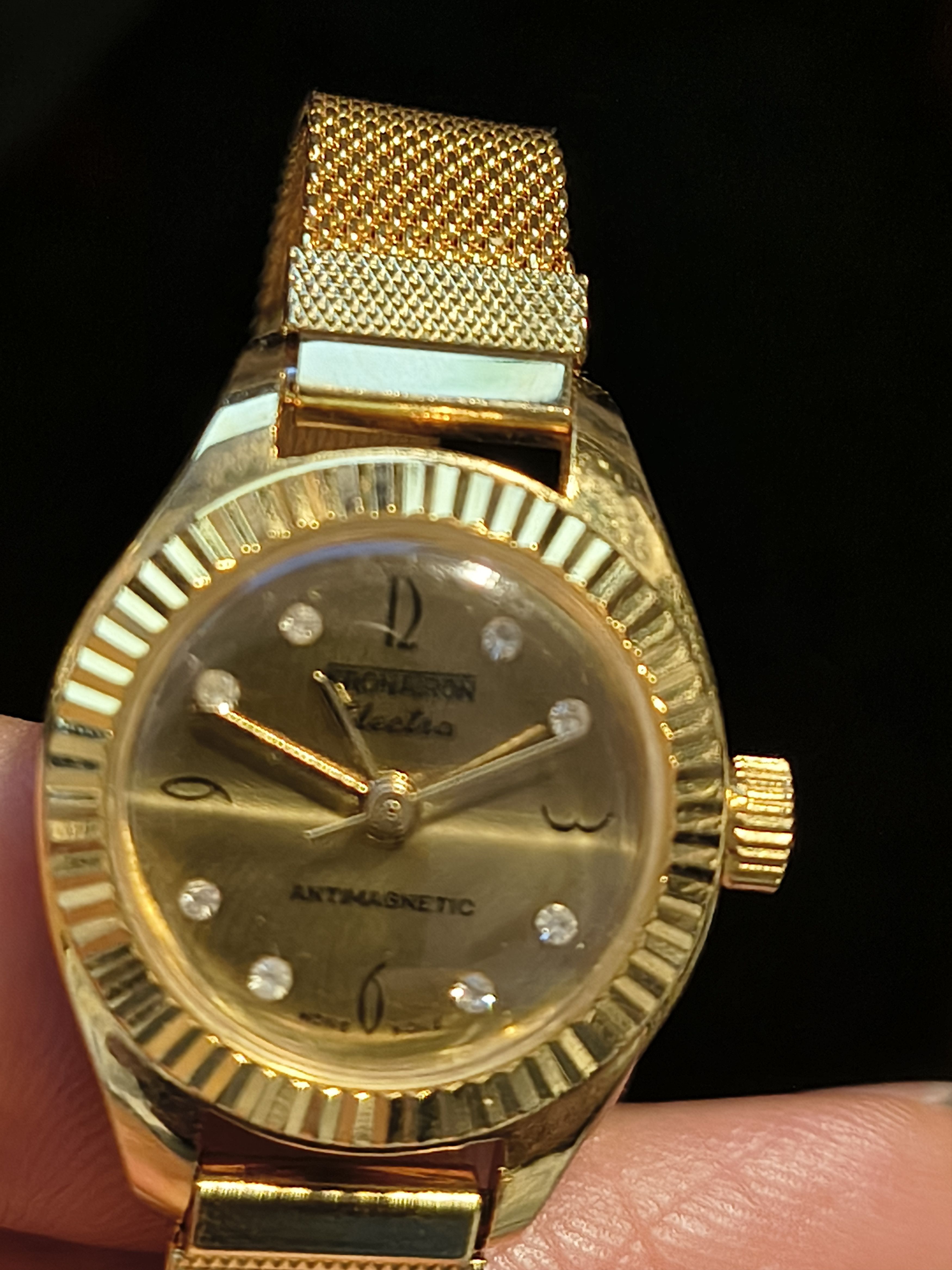 Other Vintage Ladies Kronairon Electra Mechanical Watch.. Works! Size ONE SIZE - 4 Thumbnail