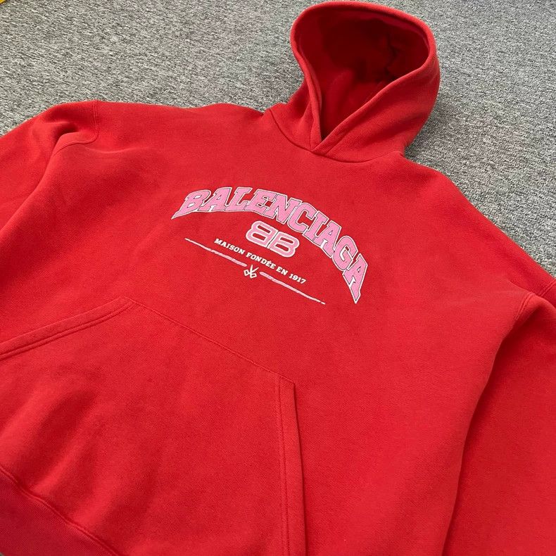 Balenciaga Balenciaga Make an old Logo hooded sweater Size US M / EU 48-50 / 2 - 3 Thumbnail