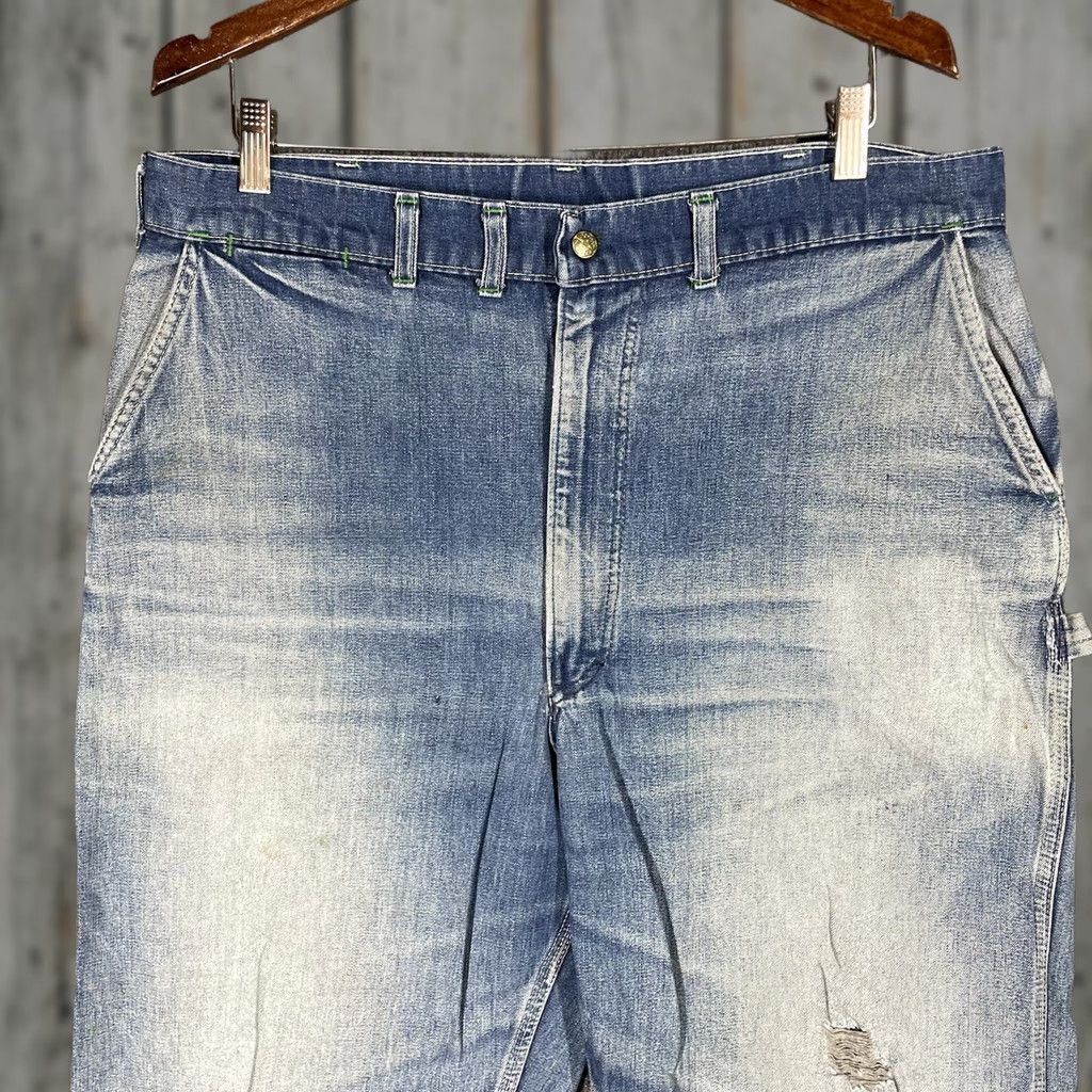 Vintage VINTAGE OshKosh B'gosh Denim Jeans 36x31 Carpenter USA Baggy Jeans Size US 36 / EU 52 - 1 Thumbnail