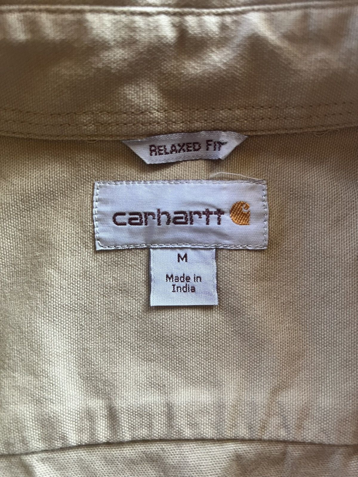 Carhartt Carhartt Workwear Tan Button-up Size US M / EU 48-50 / 2 - 3 Thumbnail