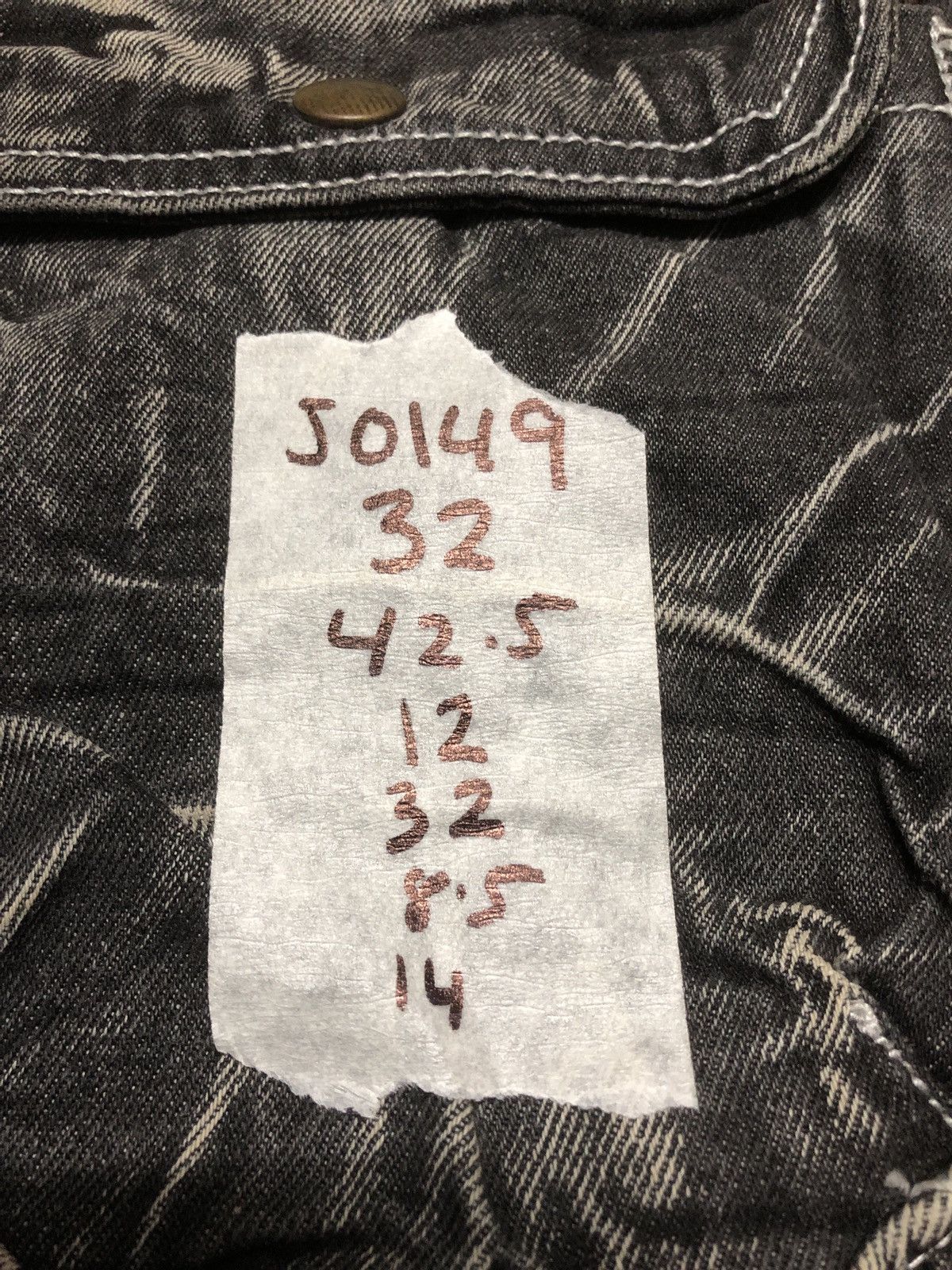 Japanese Brand Japanese Brands ASTON Faded Double Waist Cargo Jeans Size US 32 / EU 48 - 24 Thumbnail