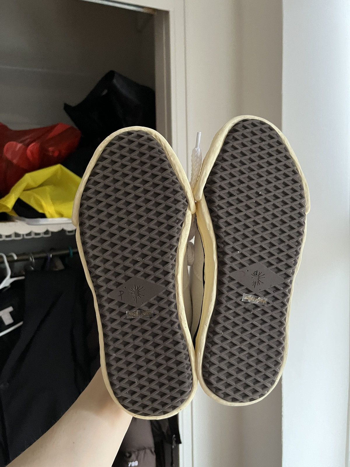 Maison MIHARA YASUHIRO × Vintage Maison Mihara Yasuhiro low White baker vintage sole canvas Size US 9 / IT 39 - 2 Thumbnail