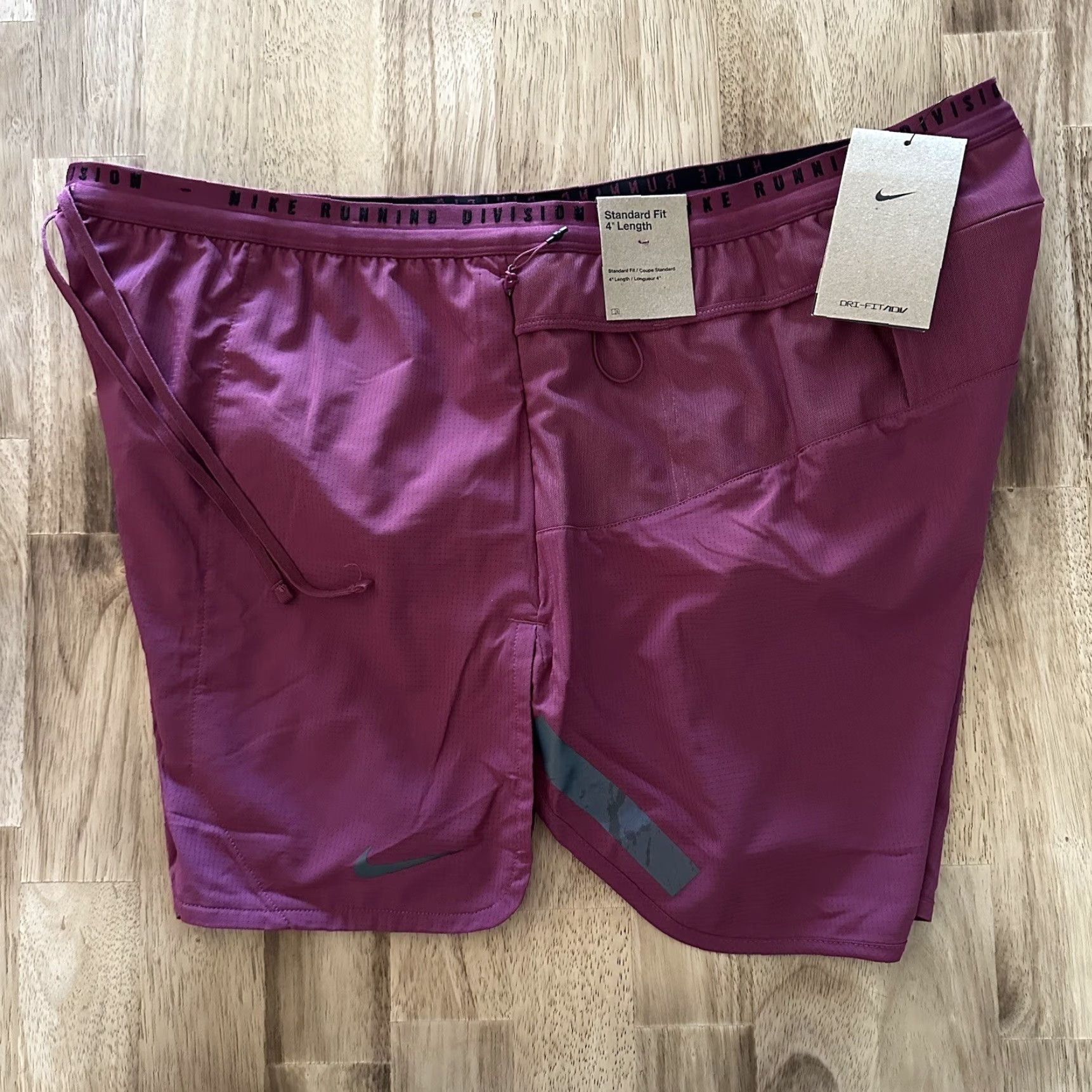 Nike Nike Dri Fit ADV Run Division 4” Running Shorts Lined 2XL DV9291-653 Purple Men Nike ADV Run Division Shorts 2XL Athletic Lined Running Shorts Size US 39 - 2 Thumbnail
