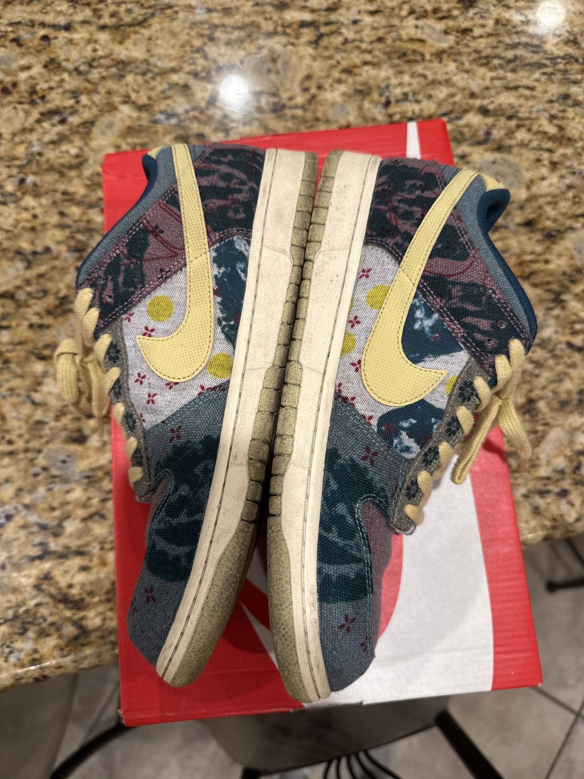 Nike Lemon Wash / Community Garden Nike Low Size US 9.5 / EU 42-43 - 6 Thumbnail
