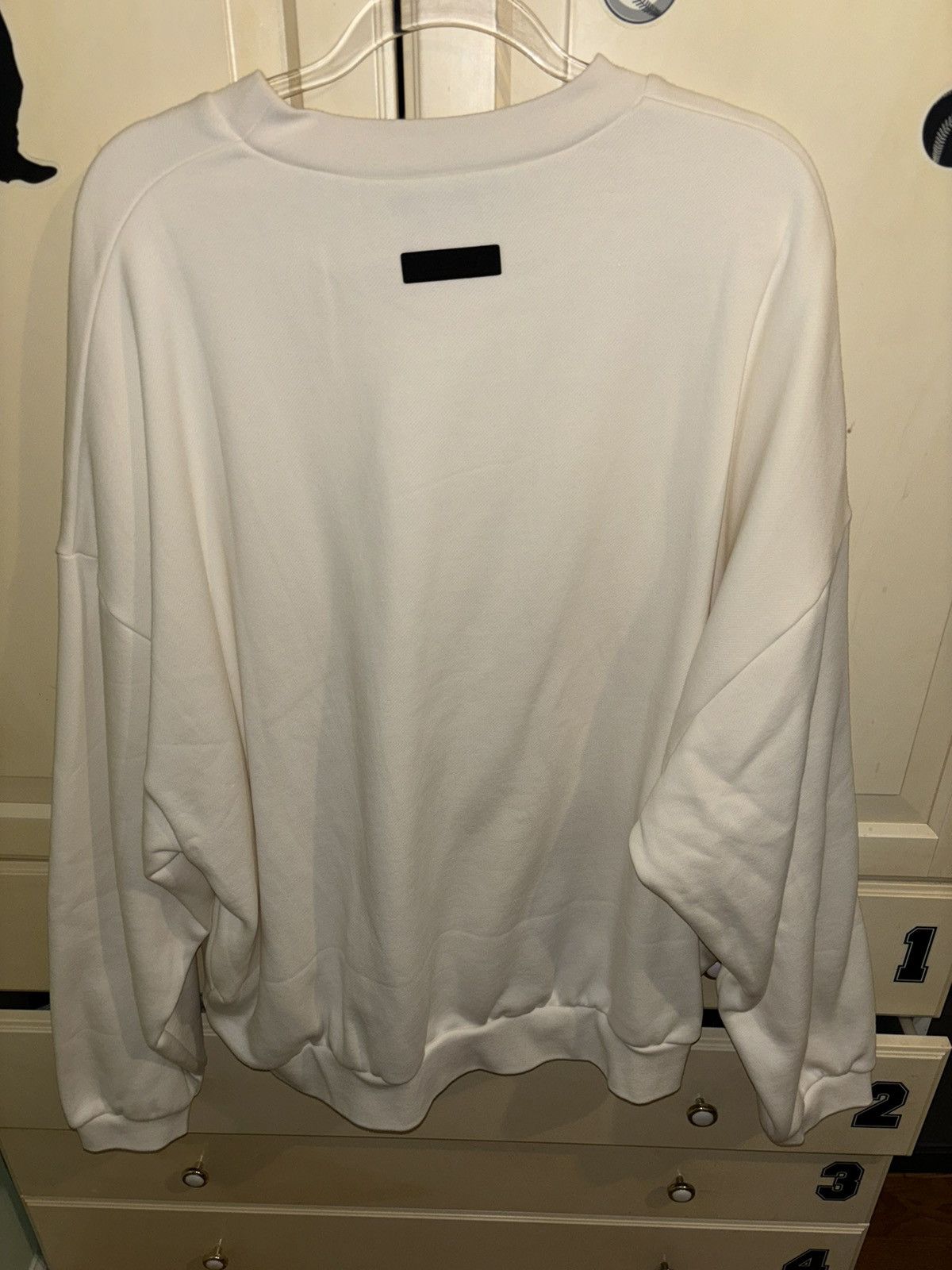 Fear of God Fear of God White Crewneck Size US XL / EU 56 / 4 - 2 Thumbnail