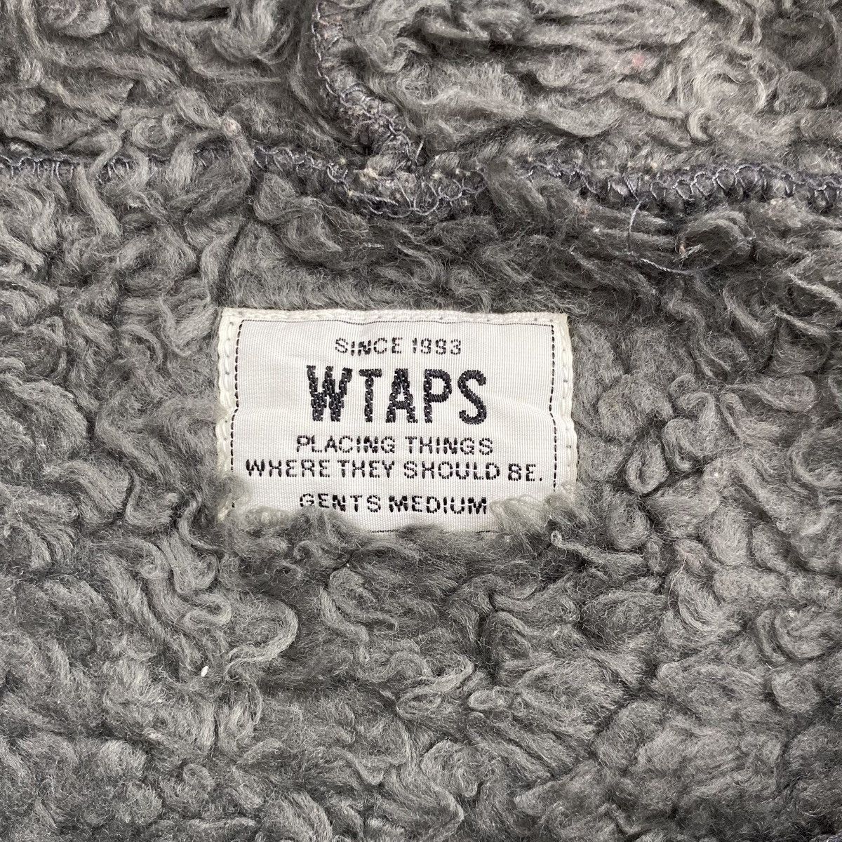 Wtaps AW16 Wtaps Hellweek Hoody Charcoal Fur Pull Over Hoodie Size US M / EU 48-50 / 2 - 8 Thumbnail