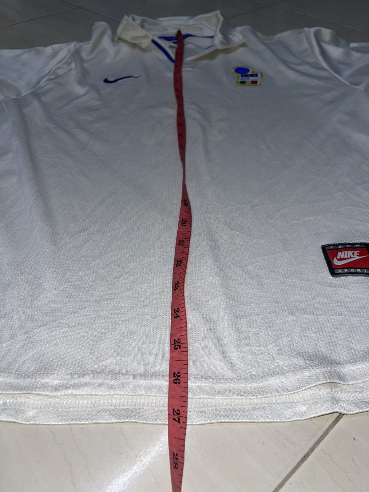 Nike italy national team nike 1997 1998 away jersey Size US L / EU 52-54 / 3 - 10 Thumbnail