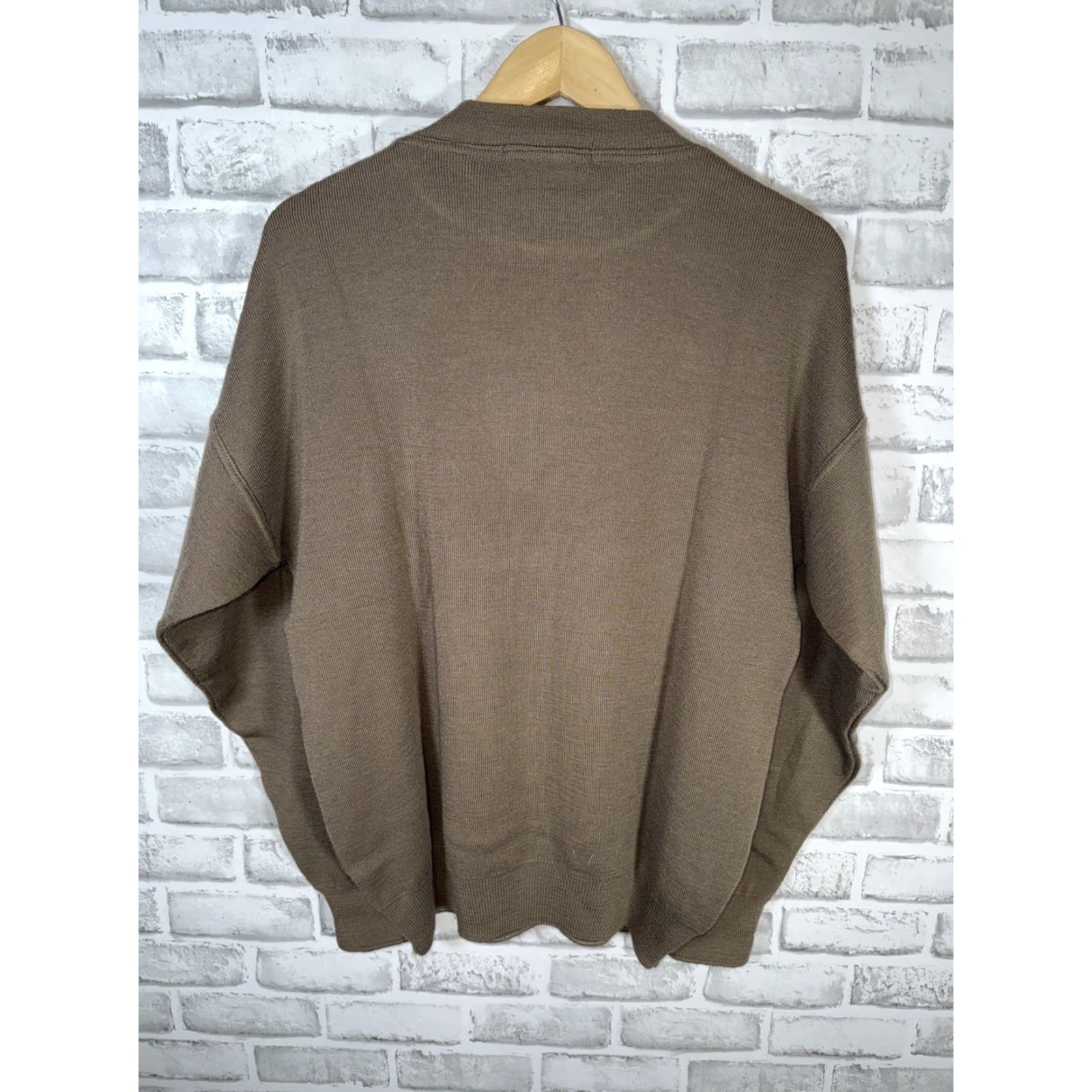Vintage VTG Wolsey Brown WOOL BLEND Crew Neck Sweater Mens M Size US M / EU 48-50 / 2 - 7 Thumbnail