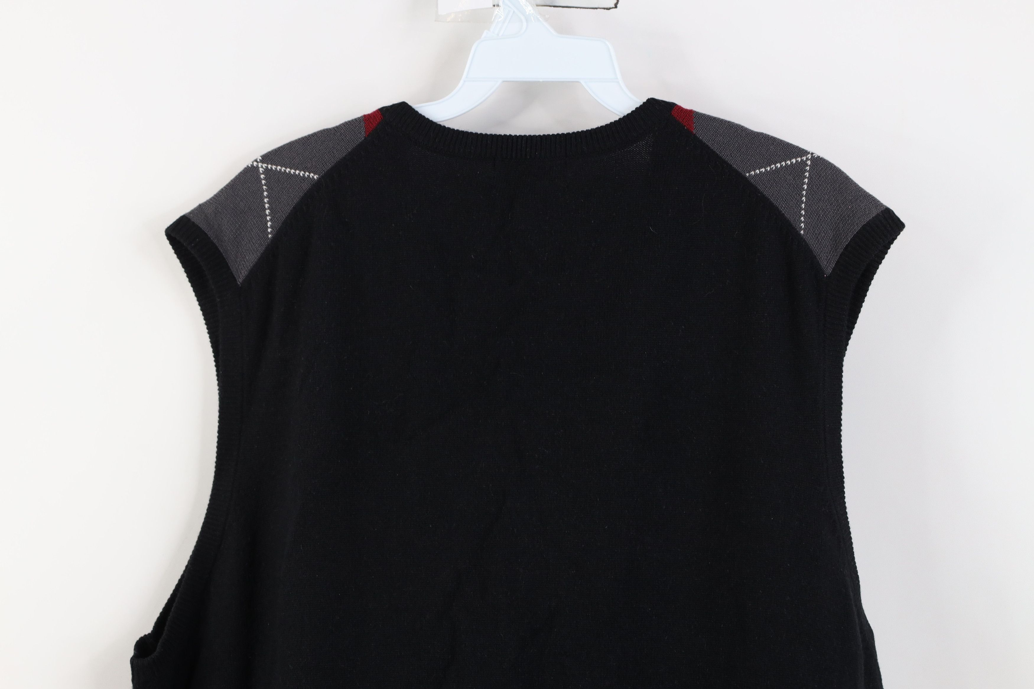 Vintage Vintage Y2K Streetwear Silk Cashmere Knit Sweater Vest Size US L / EU 52-54 / 3 - 7 Thumbnail