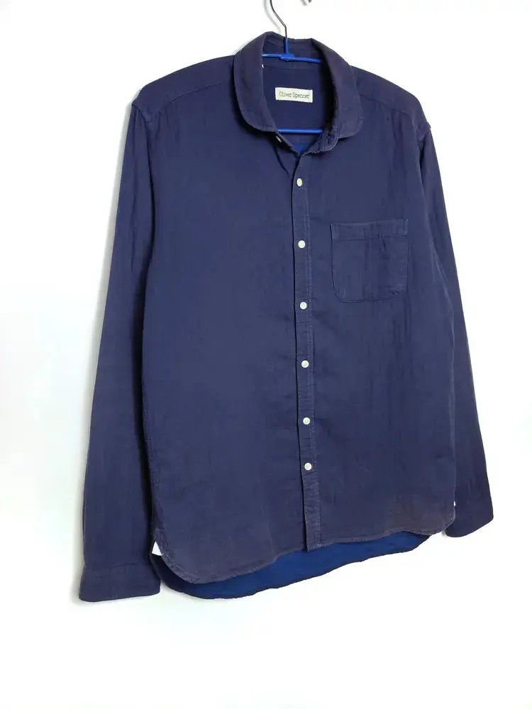 Oliver Spencer Oliver Spenser two tone waffle checkered Shirt Size US M / EU 48-50 / 2 - 1 Thumbnail