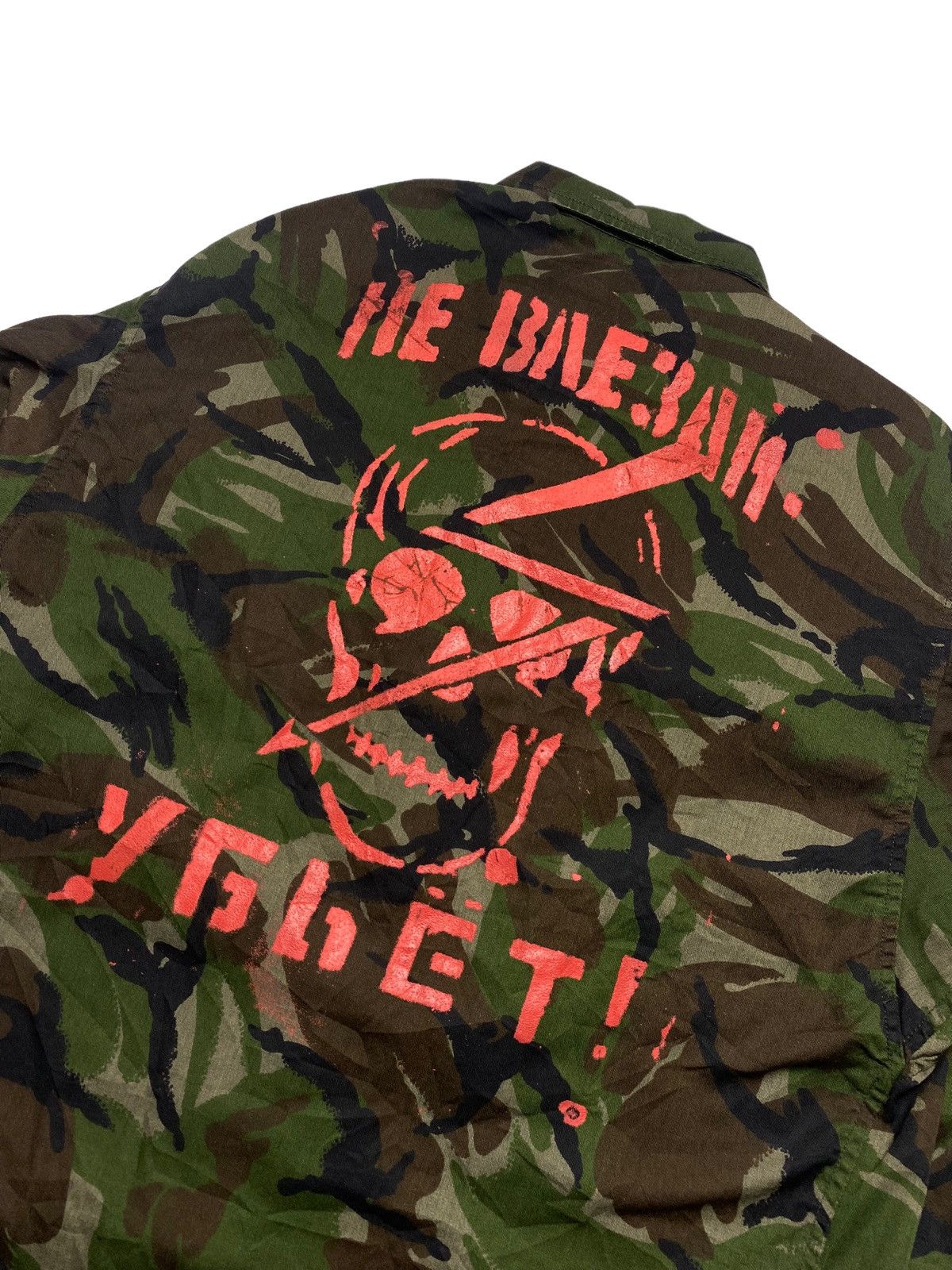 If Six Was Nine 1990s Raw Power - Lightweight Slant Pocket Camo Jacket Size US L / EU 52-54 / 3 - 8 Thumbnail