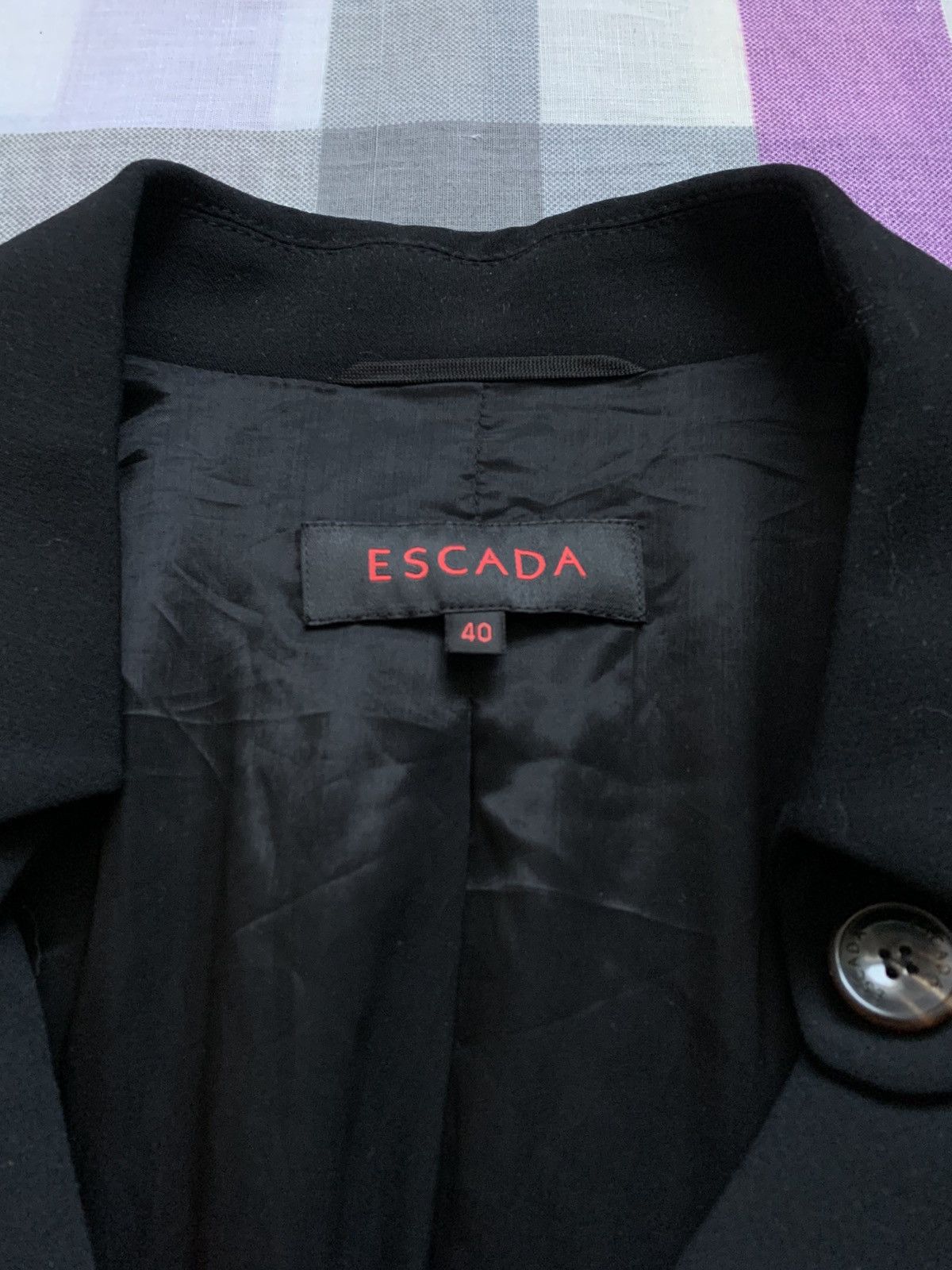 Escada Classic black Escada blazer Size M / US 6-8 / IT 42-44 - 3 Thumbnail