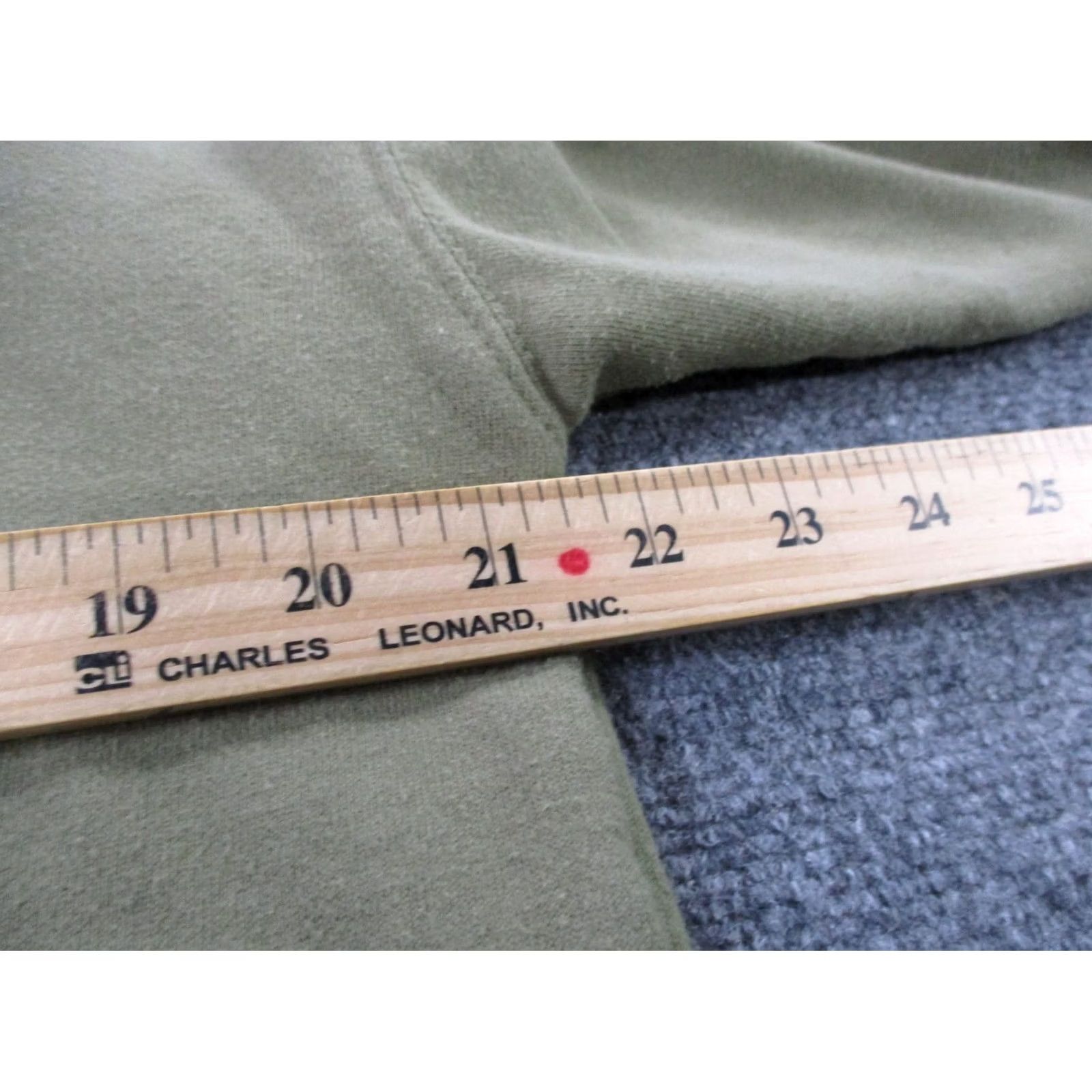 Olive Assholes Live Forever Hoodie Mens M Green Logo Sweatshirt Pullover Pocketed Size US M / EU 48-50 / 2 - 6 Thumbnail