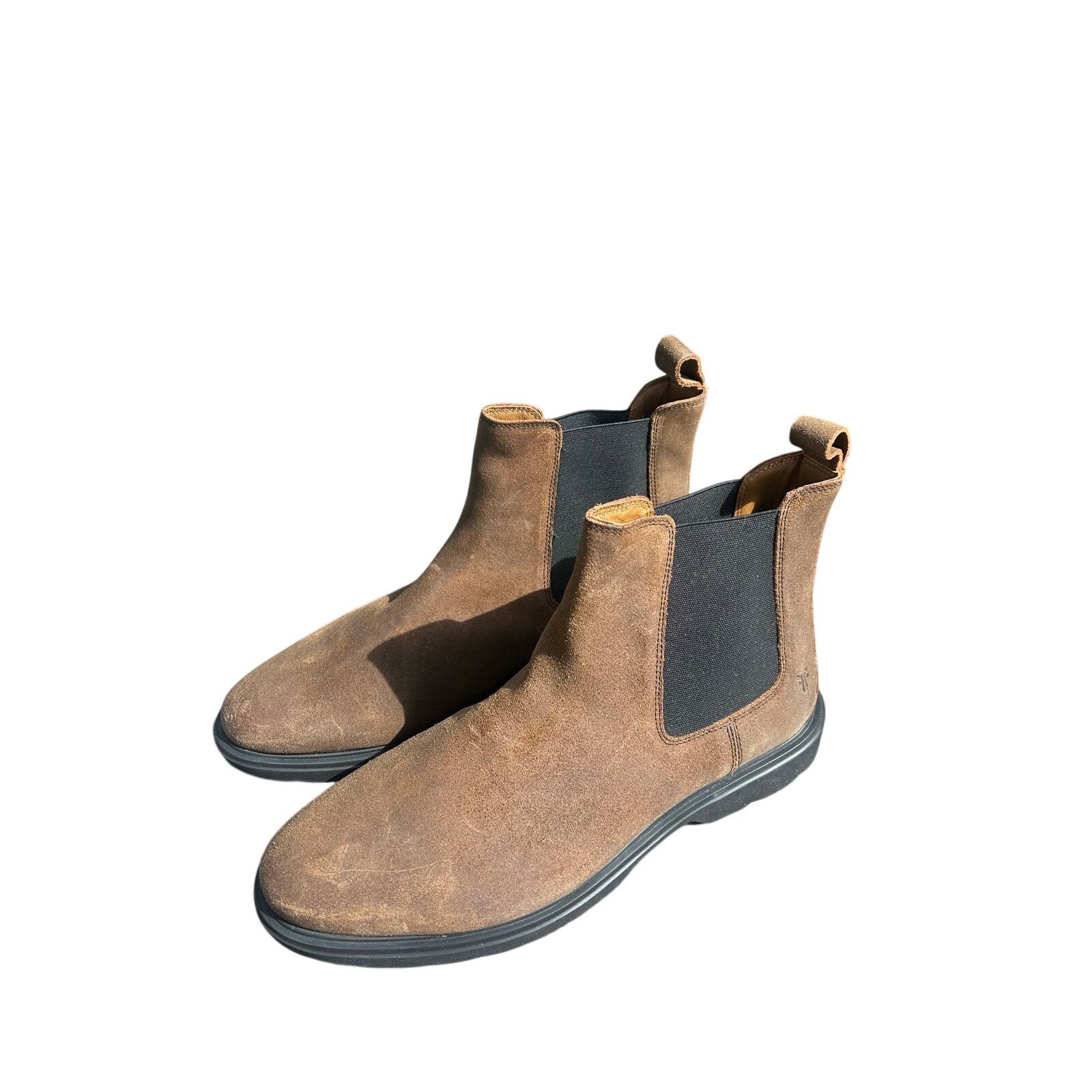 Frye Frye Tyler Chelsea Boot — Brown Suede Size 11.5 Size US 11.5 / EU 44-45 - 1 Thumbnail