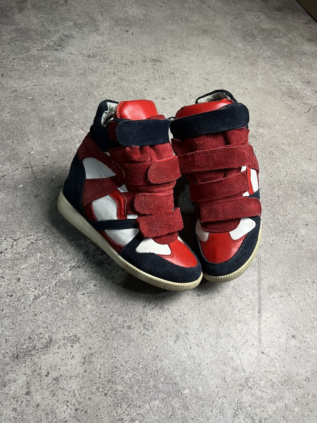 Other 📌Unbranded like Isabel Marant Style Bekett Wedge Sneakers Size US 5 / IT 35 - 2 Thumbnail