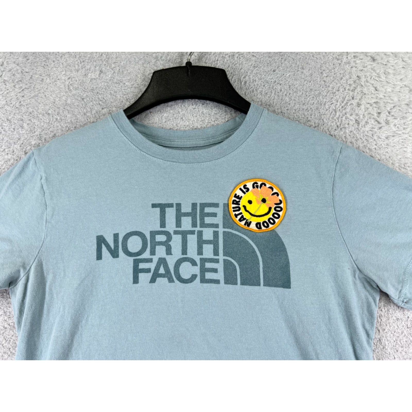 The North Face The North Face Women’s T-Shirt Medium Blue Casual Cotton Crew Neck Short Sleeve Size M / US 6-8 / IT 42-44 - 7 Thumbnail