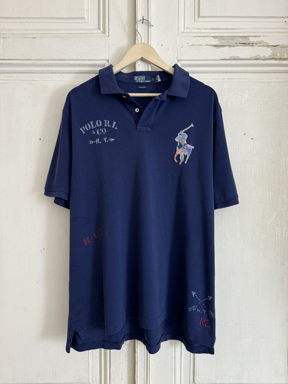 Polo Ralph Lauren × Vintage Polo Ralph Lauren 67 Vintage Polo Size US XL / EU 56 / 4 - 2 Thumbnail