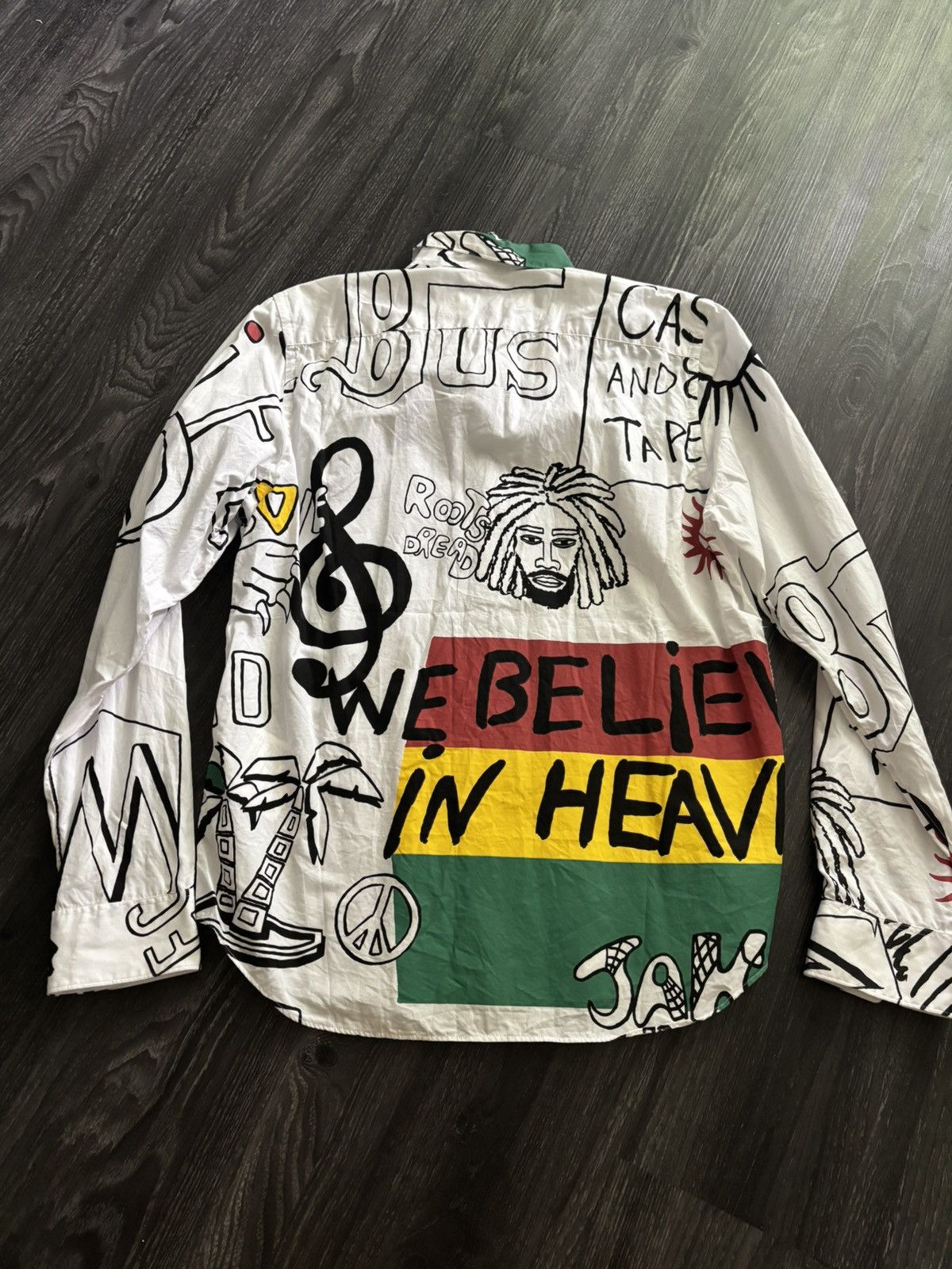 Junya Watanabe SS03 Rasta Bob Button Up Size US M / EU 48-50 / 2 - 6 Thumbnail