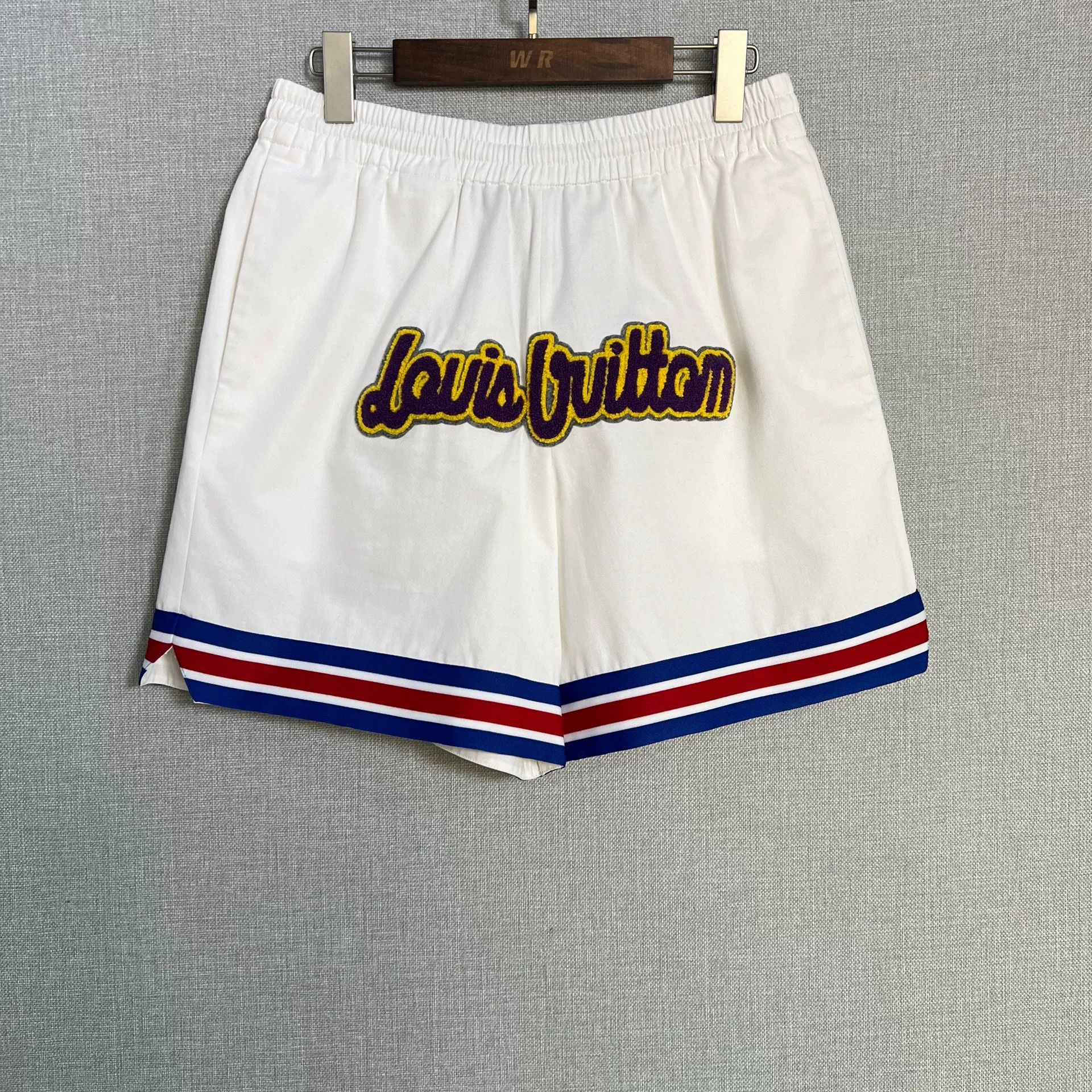Louis Vuitton LV x NBA Flocked Logo Shorts Size US 32 / EU 48 - 1 Thumbnail