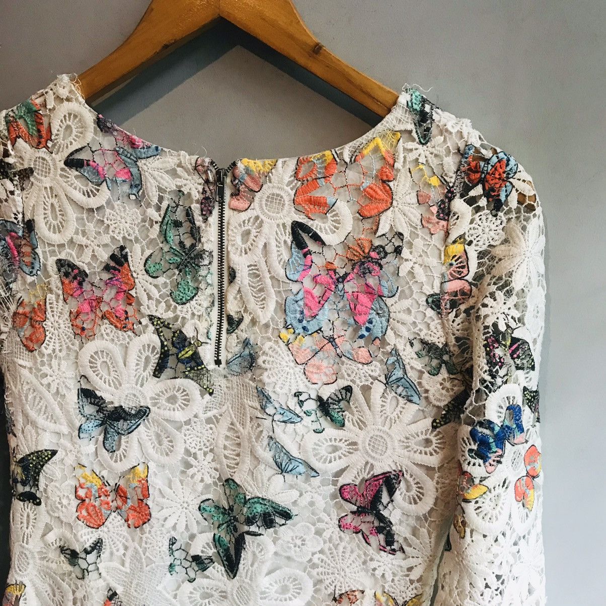 If Six Was Nine × Seditionaries Japanese Butterfly Lace Dress Size S / US 4 / IT 40 - 7 Thumbnail