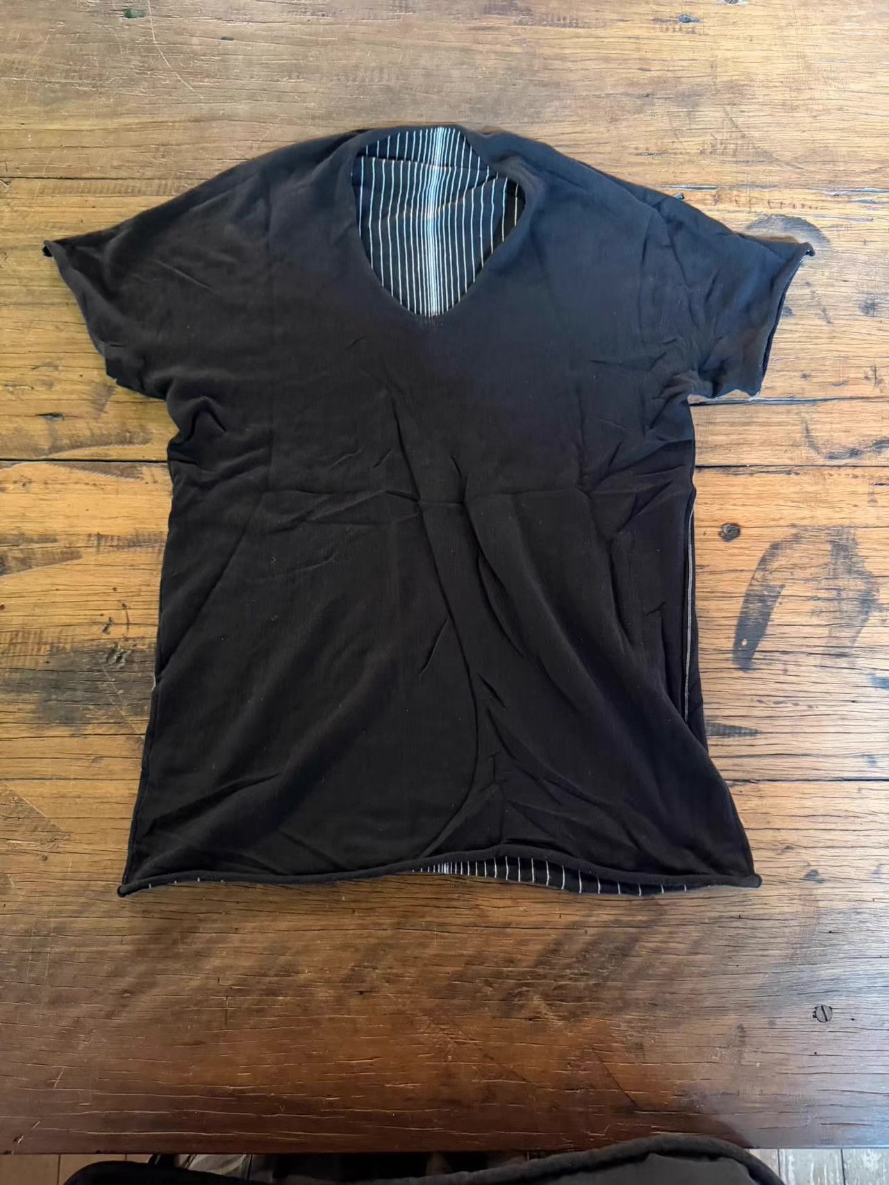 Label Under Construction Label Under Construction black Ray short‑sleeve top Ｑ25 Size US XS / EU 42 / 0 - 1 Thumbnail