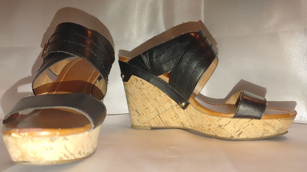 Tommy Hilfiger Tommy Hilfiger Mili 2 Cork Wedge Size 7.5M Size US 7 / IT 37 - 6 Thumbnail