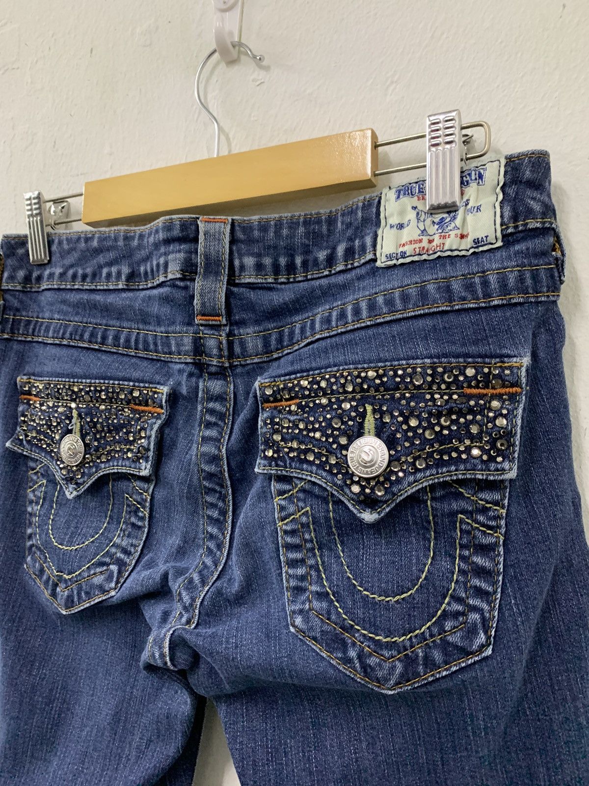 True Religion True Religion Beads Trimming Denim Size 28" / US 6 / IT 42 - 6 Thumbnail