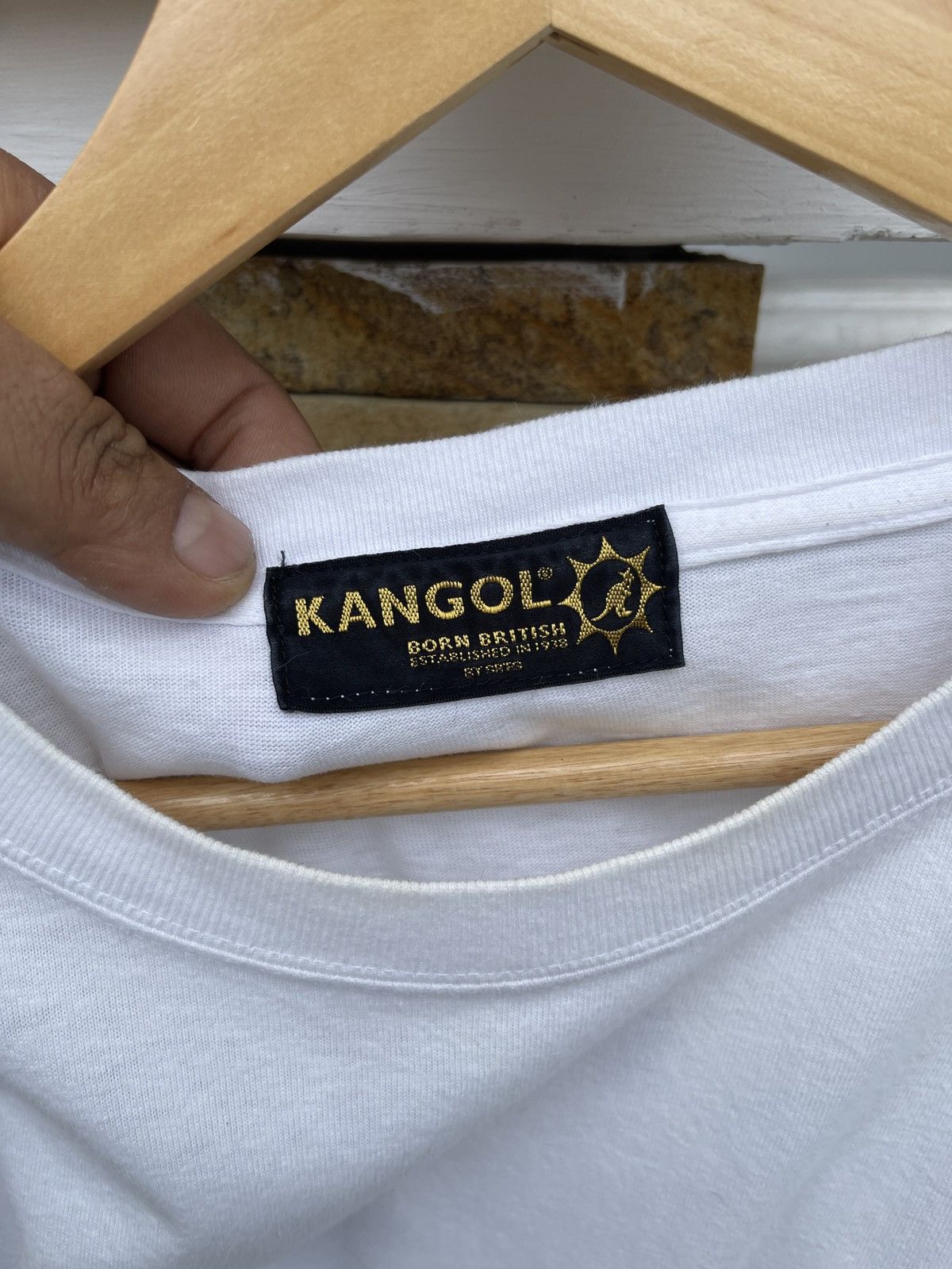 Kangol Rare🔥Vintage Kangol Big Logo Oversized Tee Size US XL / EU 56 / 4 - 5 Thumbnail