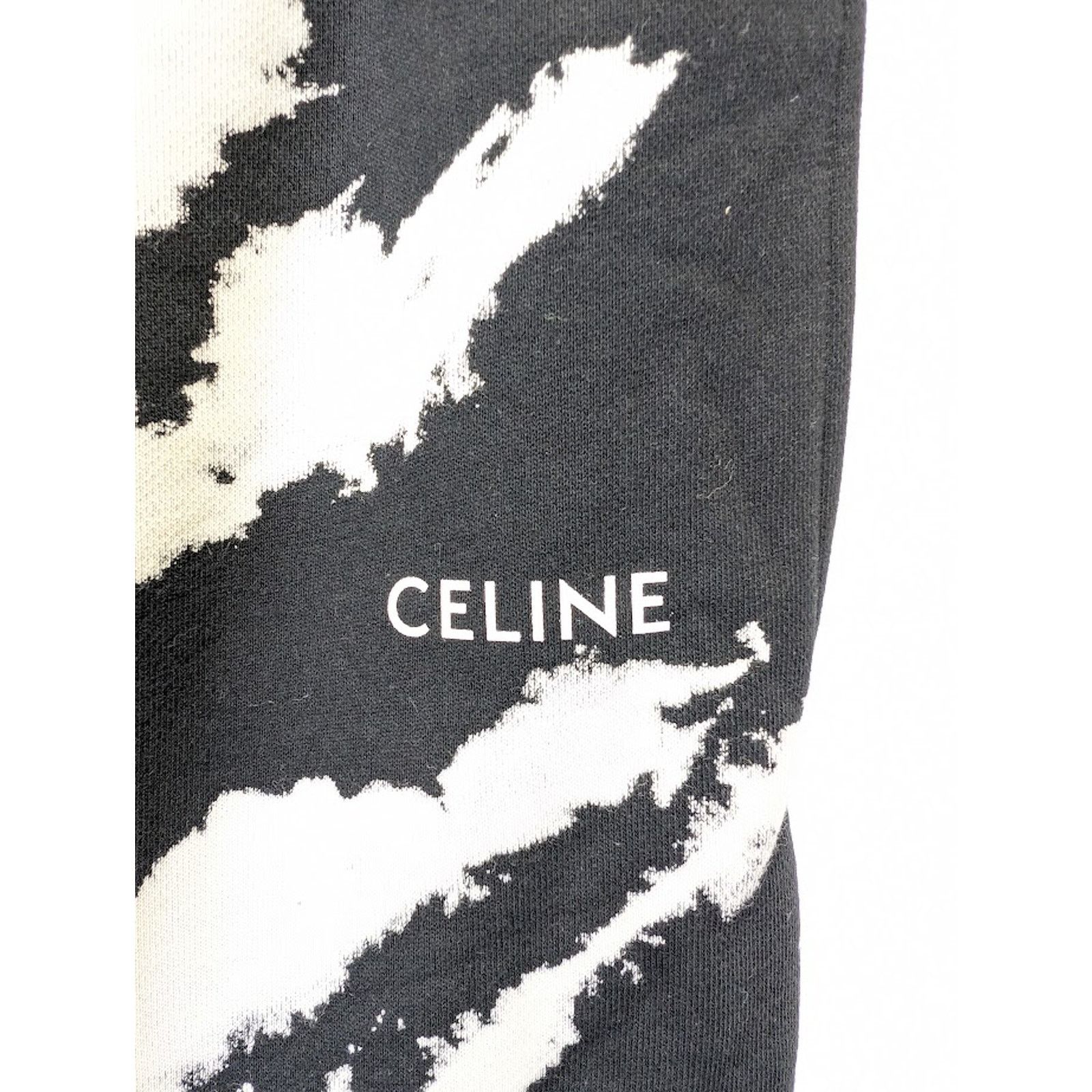 Celine o1rshd1 Jogging Tie Dye in Black / White Size US 34 / EU 50 - 5 Thumbnail