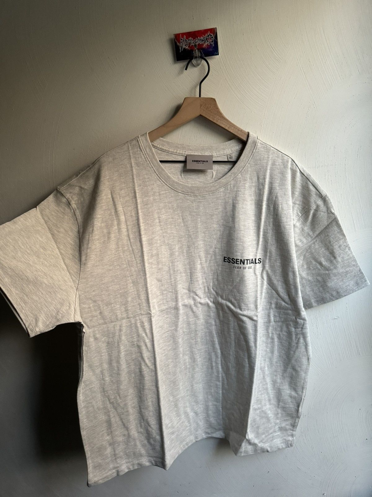 Essentials Fear Of God Essentials FW21 Tee Light Heather Oatmeal Size US L / EU 52-54 / 3 - 2 Thumbnail
