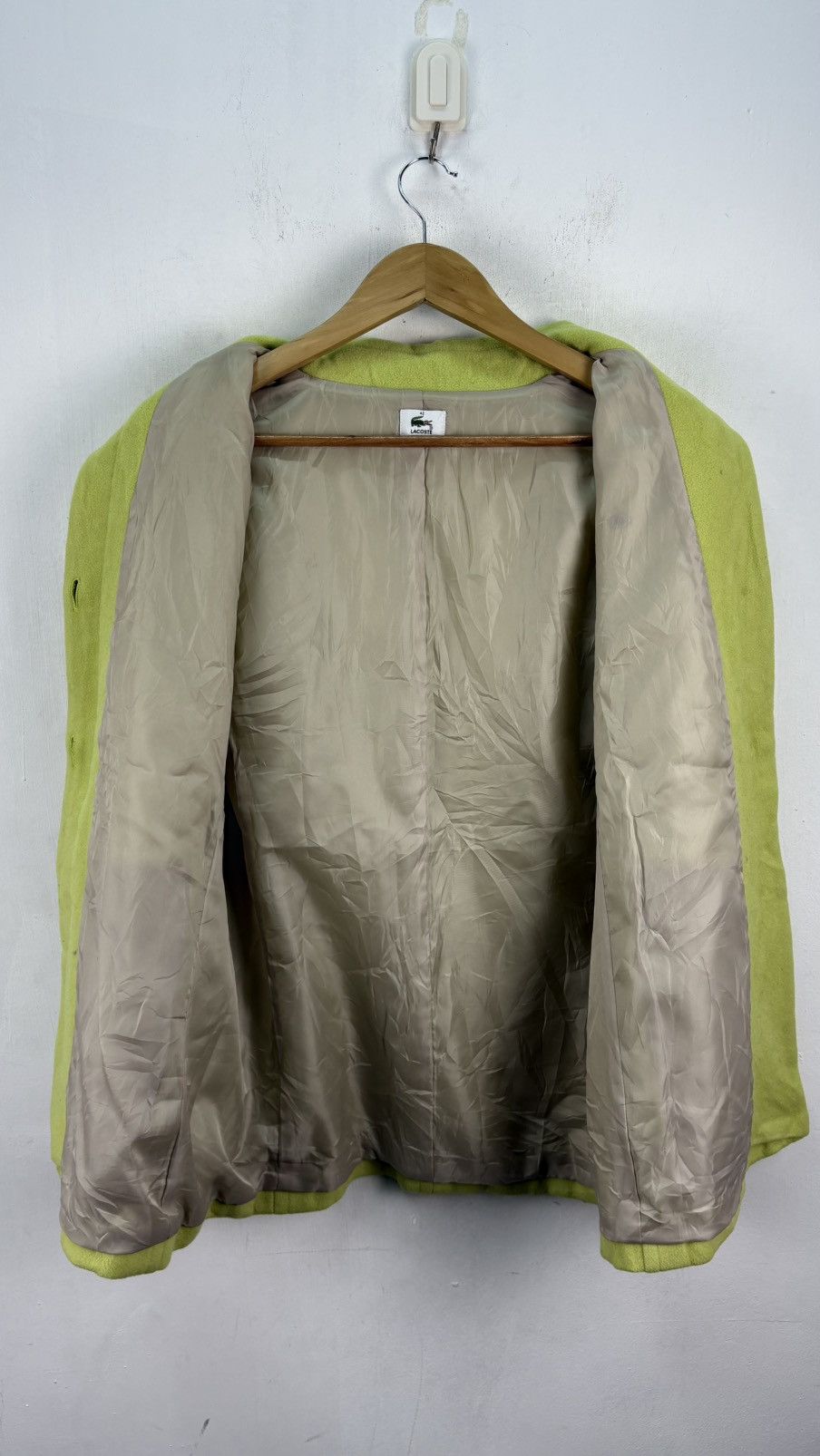 Lacoste Vintage Lacoste Wool Jacket size 42 Size US M / EU 48-50 / 2 - 3 Thumbnail