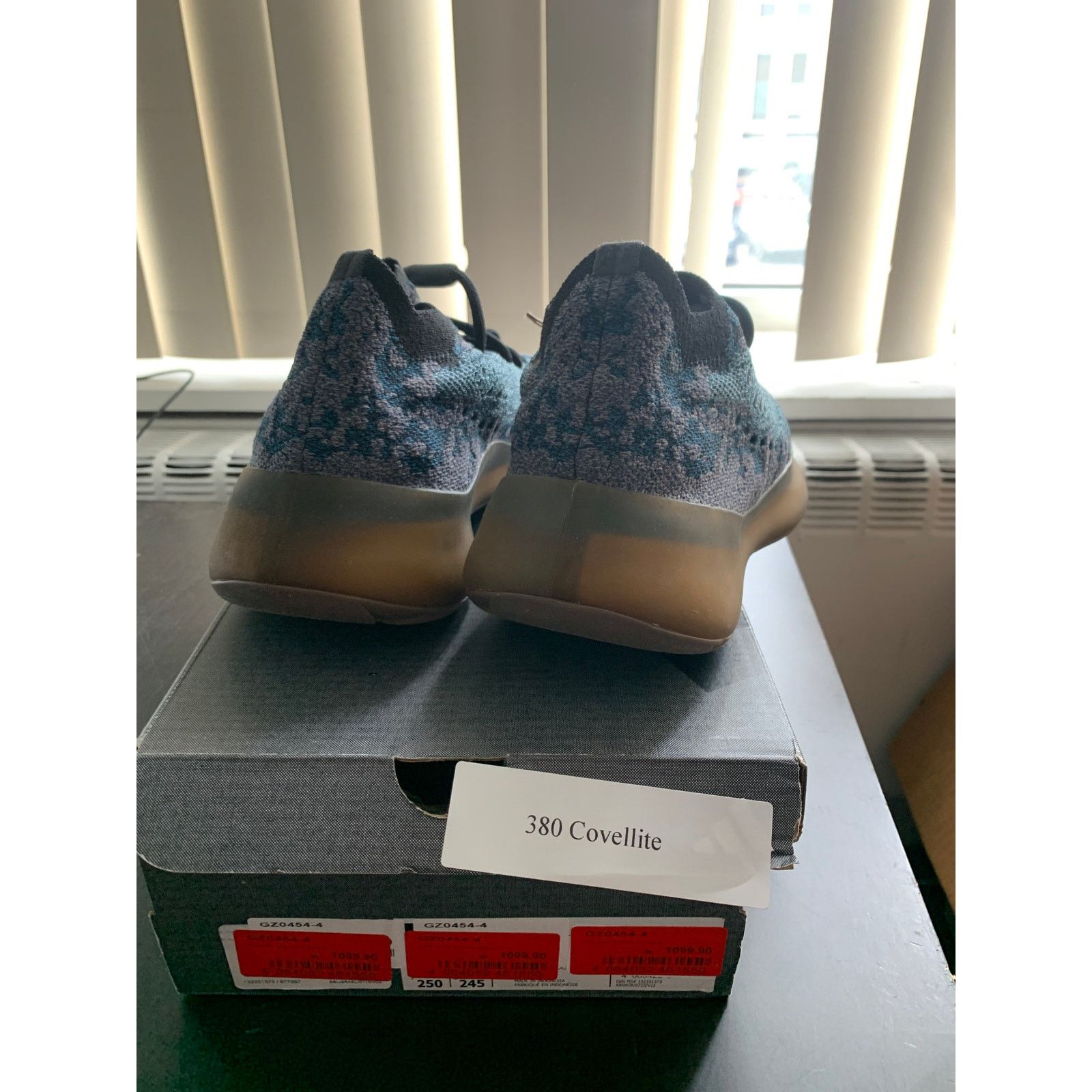 Adidas adidas Yeezy Boost 380 Covellite Size 4.5 NEW SHIPS NOW Size US 5 / EU 37 - 3 Thumbnail