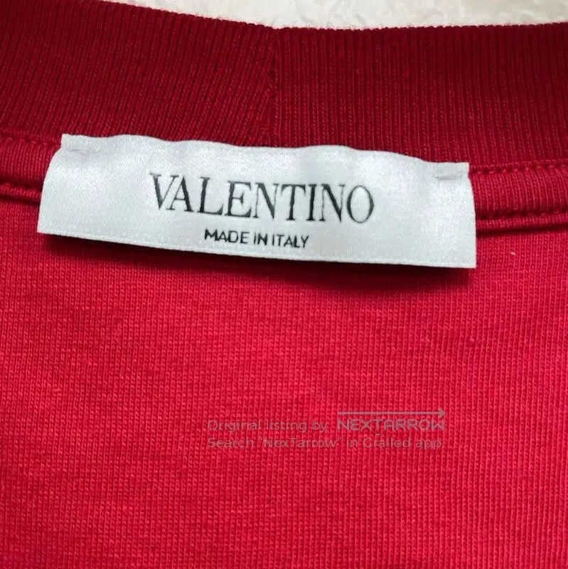 Valentino Valentino Red Cotton Men's Summer T-Shirt . Size US M / EU 48-50 / 2 - 4 Thumbnail