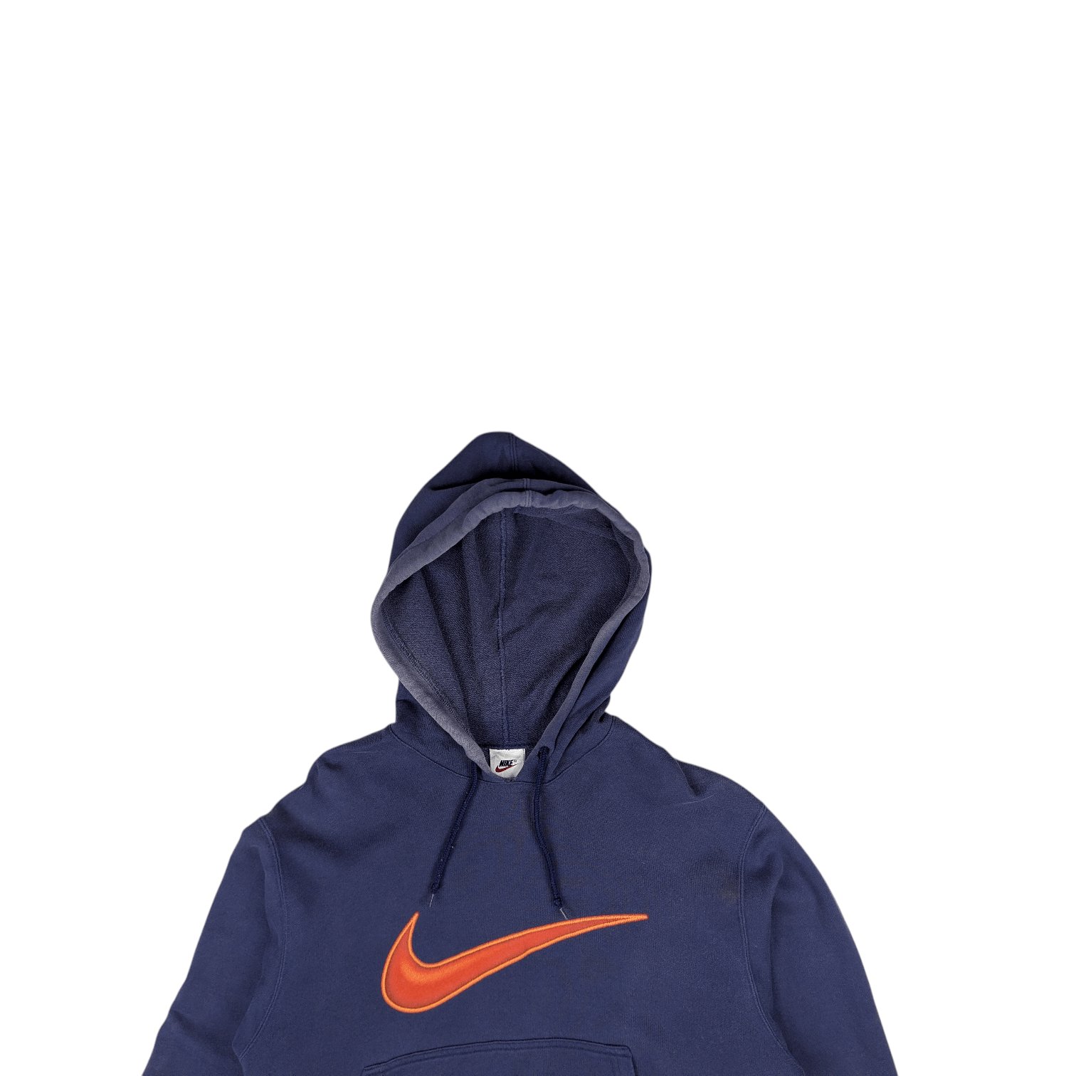 Nike Vintage 90's NIKE Big Logo Swoosh Hoodie Size US M / EU 48-50 / 2 - 6 Thumbnail