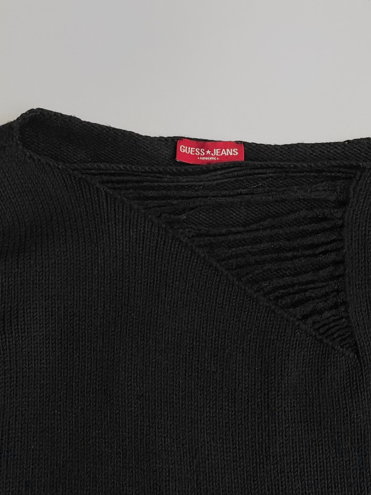 Guess × Vintage Vintage Guess Avant-garde sweaters Japanese style Size M / US 6-8 / IT 42-44 - 3 Thumbnail
