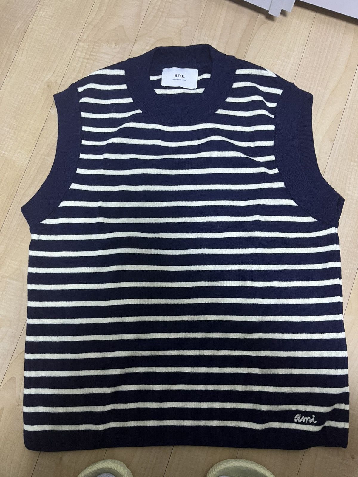 Striped sailor vest