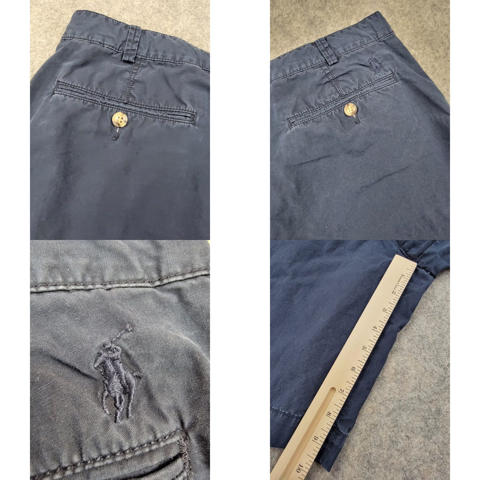 Polo Ralph Lauren Polo Ralph Lauren Shorts Relaxed Fit 32 Blue Chino Logo Casual Mens Boys Mens Size US XS / EU 42 / 0 - 9 Thumbnail
