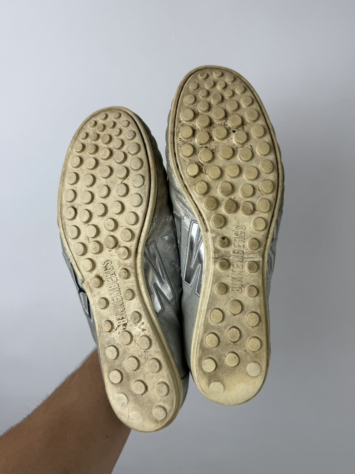 Dirk Bikkembergs Dirk Bikkembergs VTG Low Trainer Leather Logo Shoes Sneakers Size US 8 / EU 41 - 13 Thumbnail