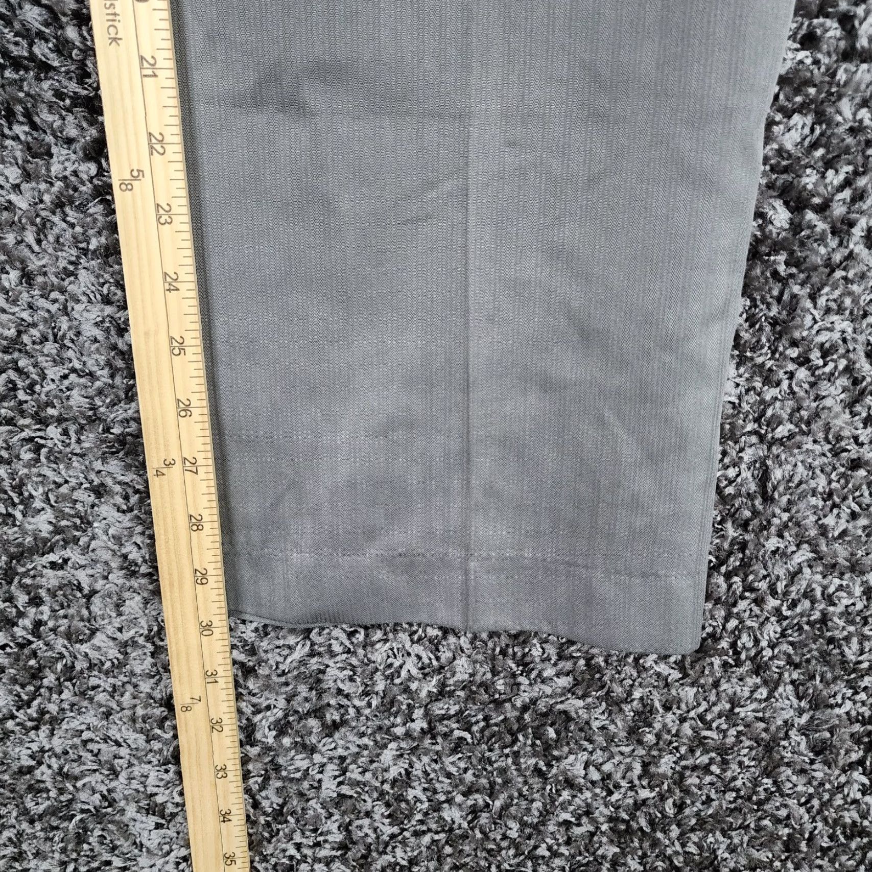 Izod IZOD Golf Mens Gray Pleated 100% Polyester Golf Pants Size 34x30 Size US 34 / EU 50 - 5 Thumbnail