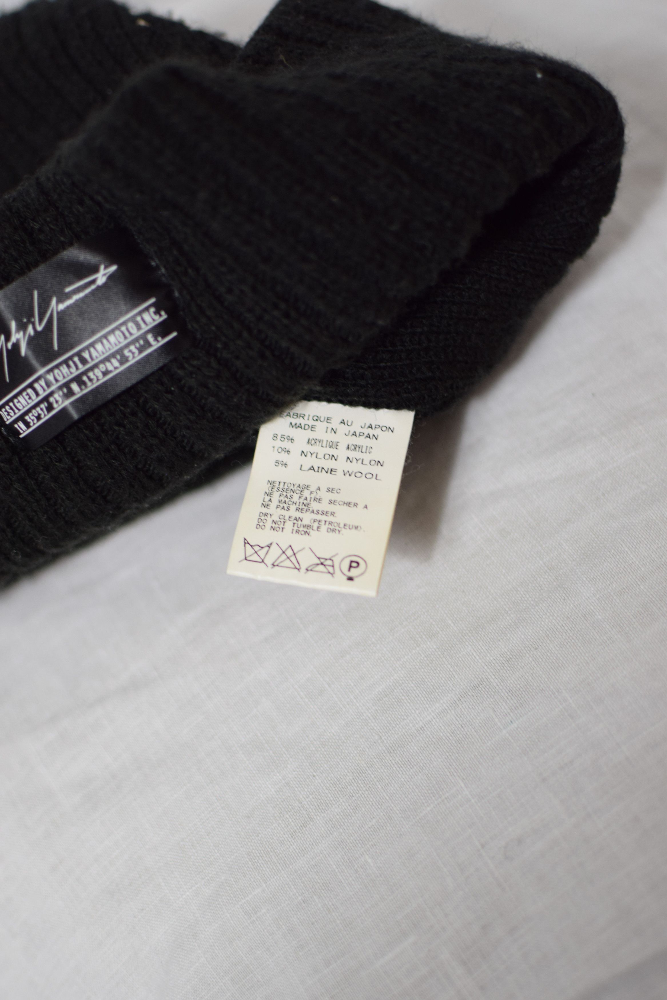 Yohji Yamamoto YYPH AW17 Beanie - HR-H11-522 Size ONE SIZE - 6 Thumbnail