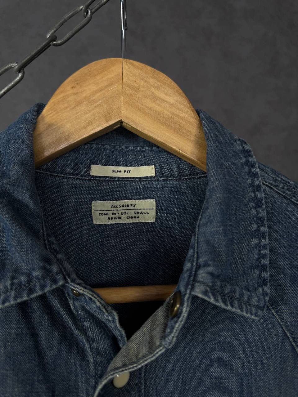 Allsaints Allsaints vintage denim shirt Size US S / EU 44-46 / 1 - 3 Thumbnail