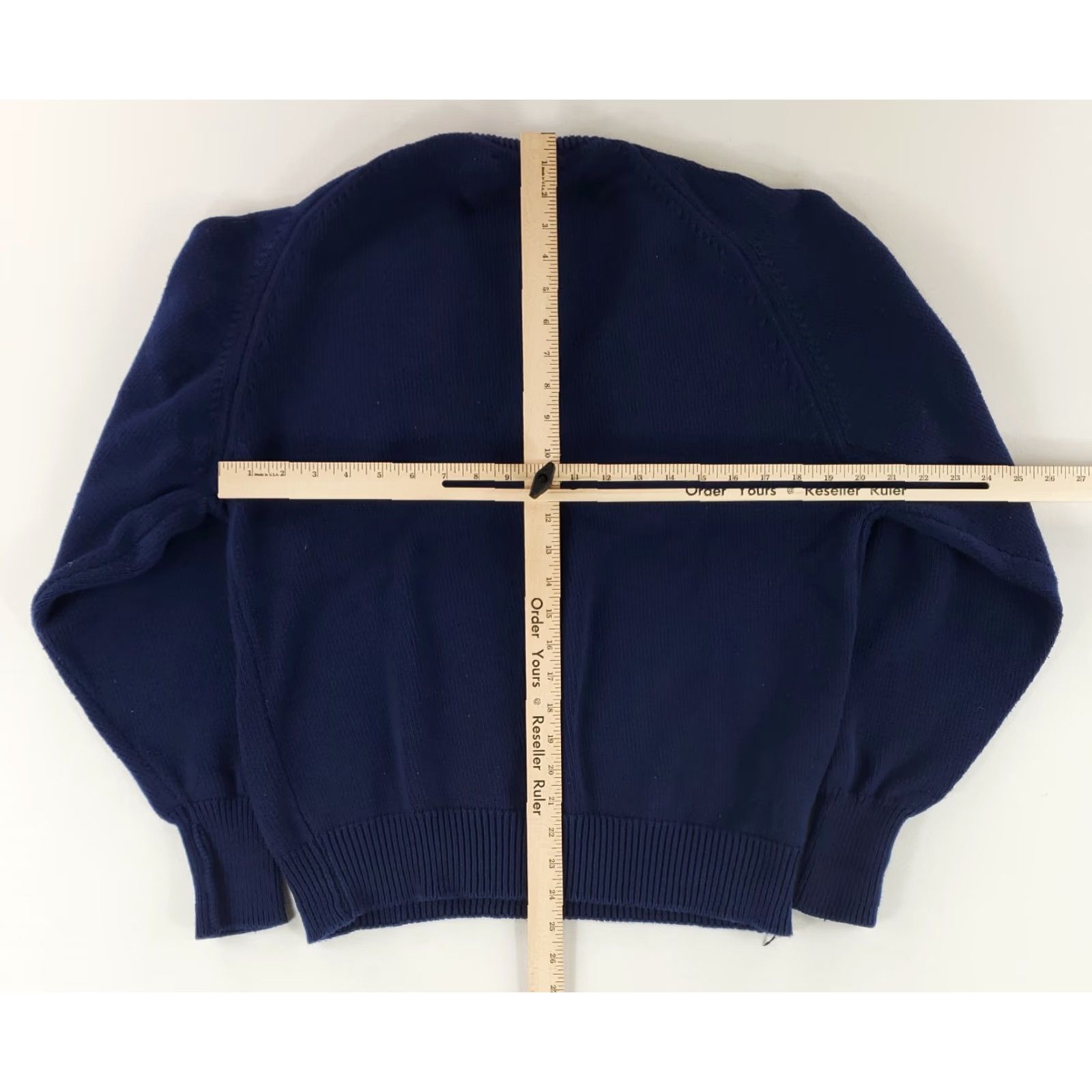 Vintage VINTAGE Antigua Sweater University Kansas Jayhawks VTG 90s V Neck Blue Mens L Pullover Shirt Size US L / EU 52-54 / 3 - 7 Thumbnail