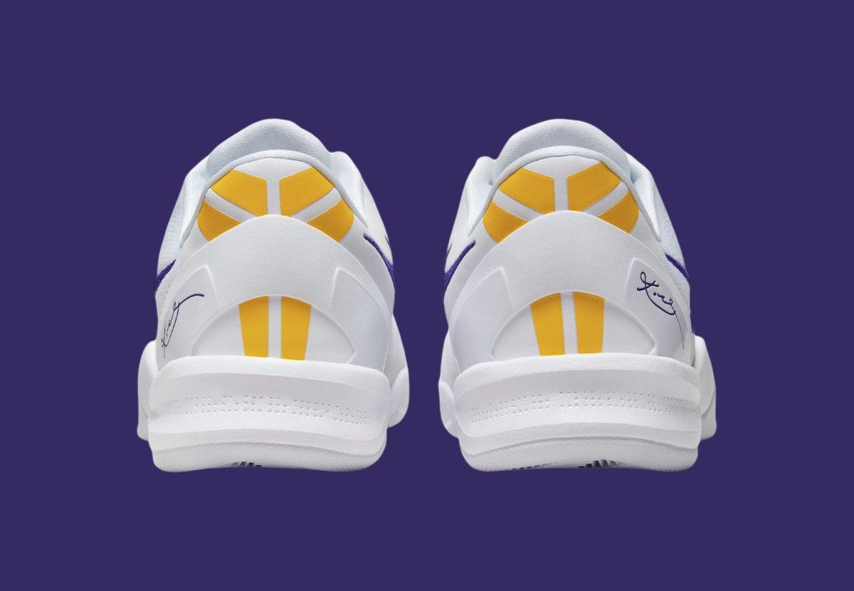 Nike 2024 NIKE KOBE 8 PROTRO LAKERS HOME WHITE/PURPLE (10.5) Size US 10.5 / EU 43-44 - 7 Thumbnail