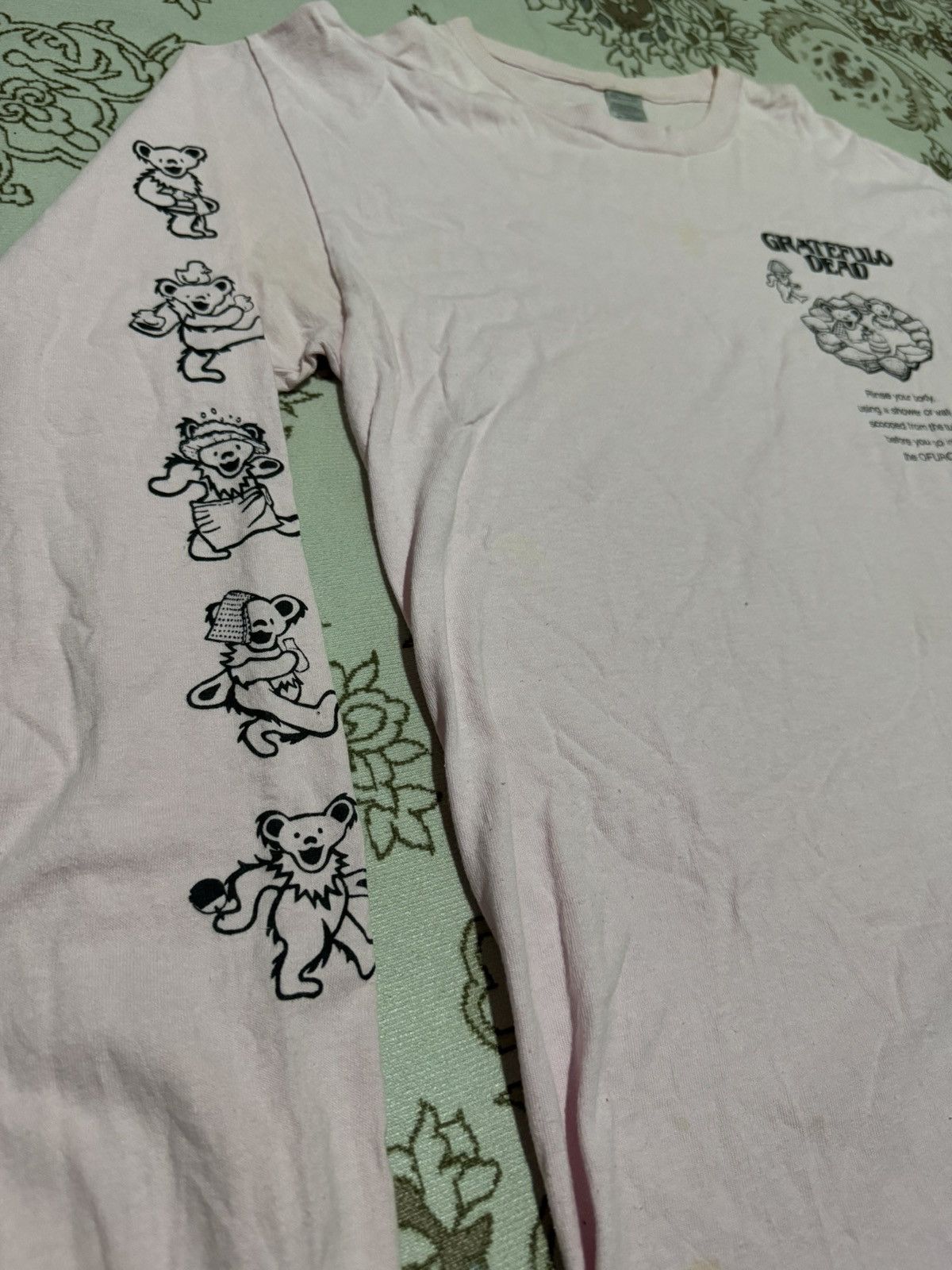 Grateful Dead × Vintage Y2K Grateful Dead Big Side Printed Tshirt Size US M / EU 48-50 / 2 - 4 Thumbnail