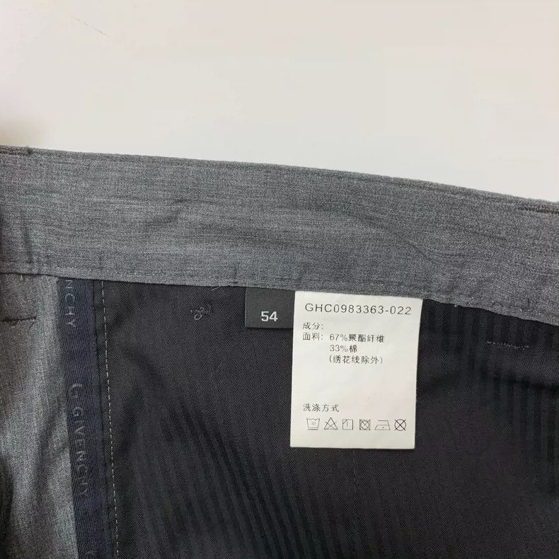 Givenchy Givenchy Size54 888 Dark gray casual trousers 5 Size US 30 / EU 46 - 6 Thumbnail
